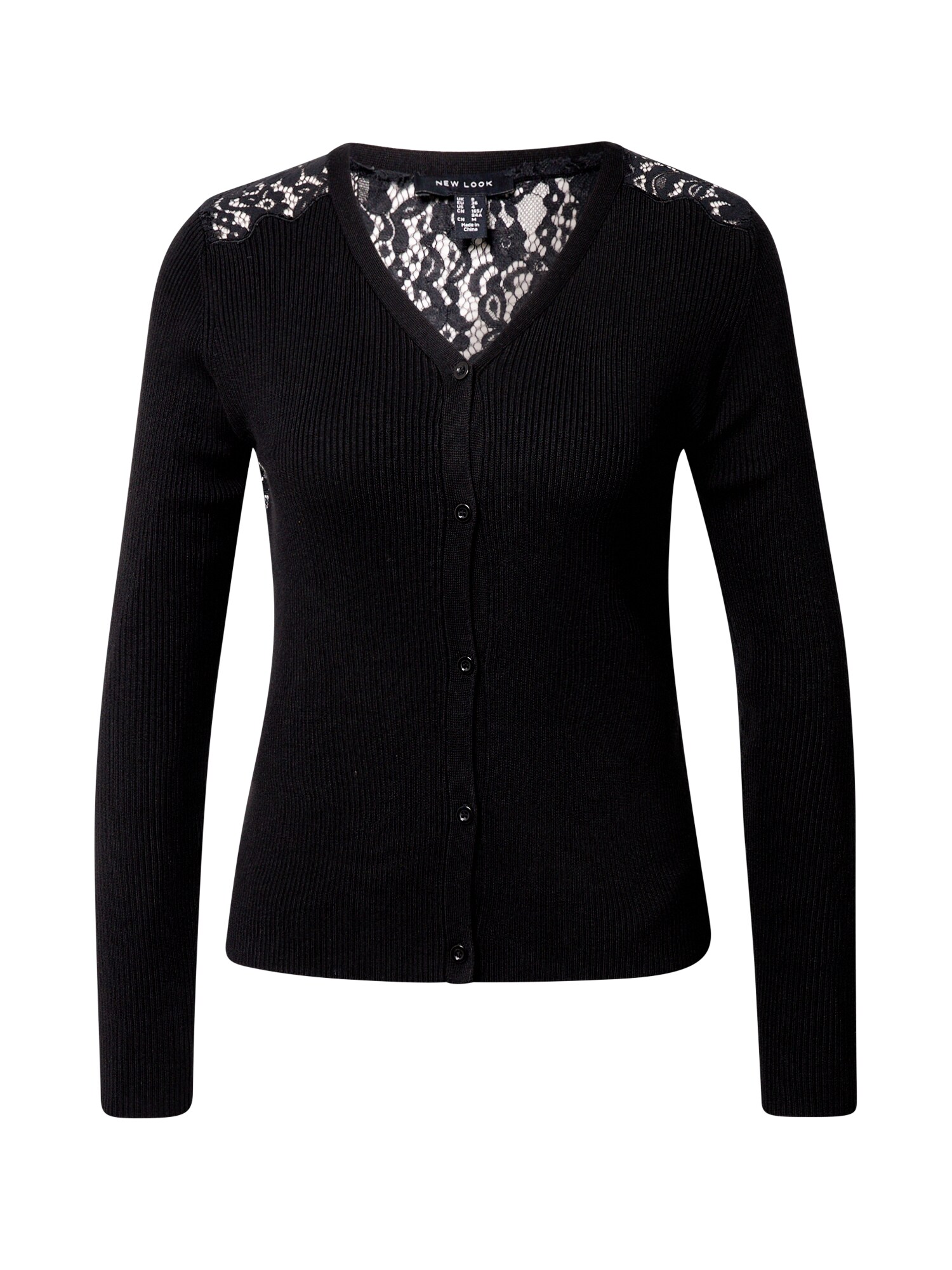 NEW LOOK Kardiganas  juoda