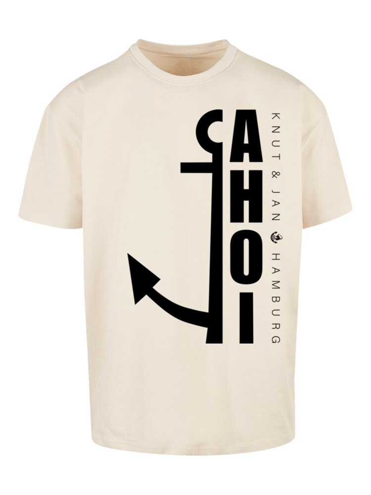 F4NT4STIC Shirt Herren Größe S sand / schwarz