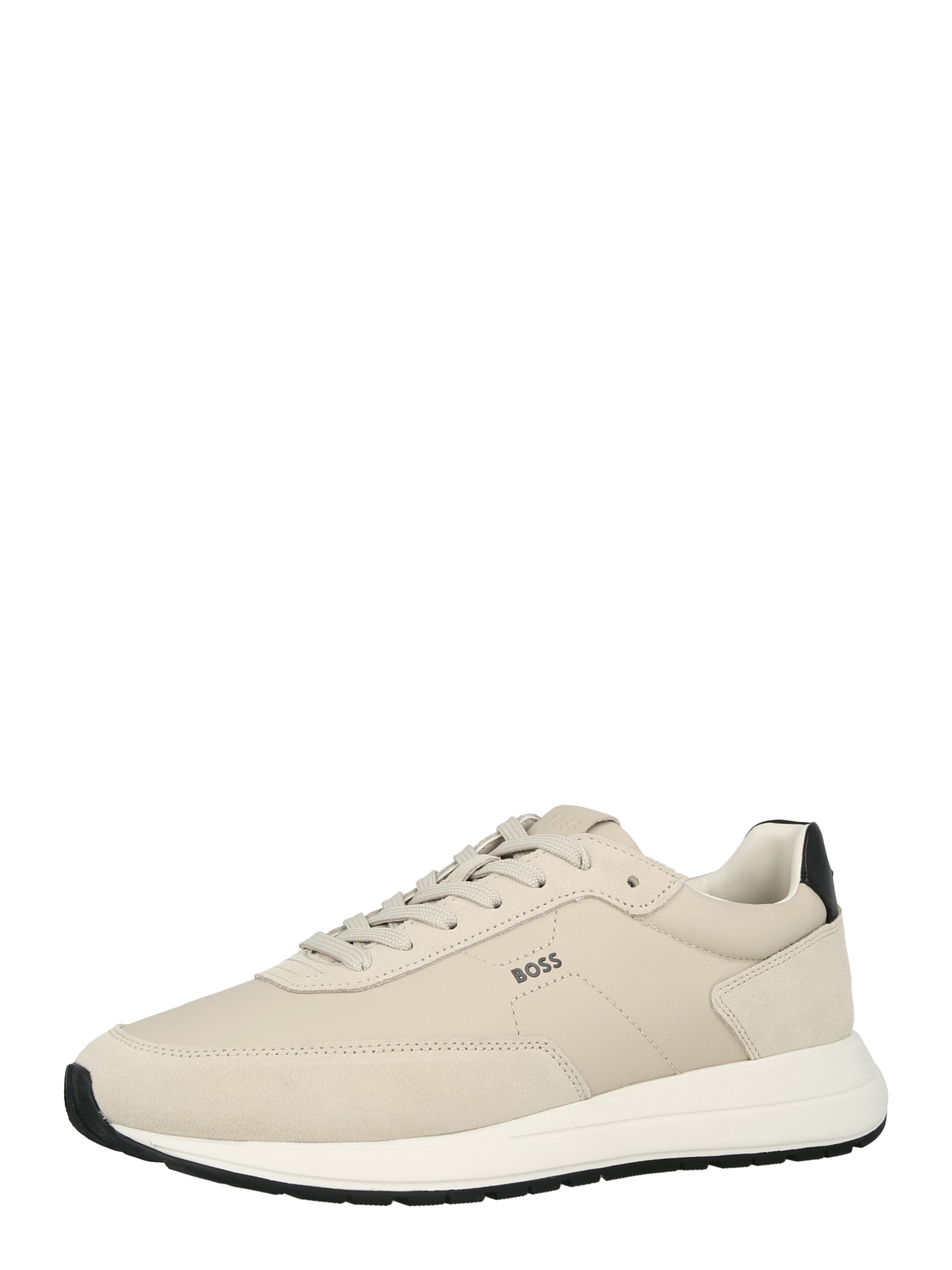 BOSS Sneaker low 'Vinston'  alb kitt / negru