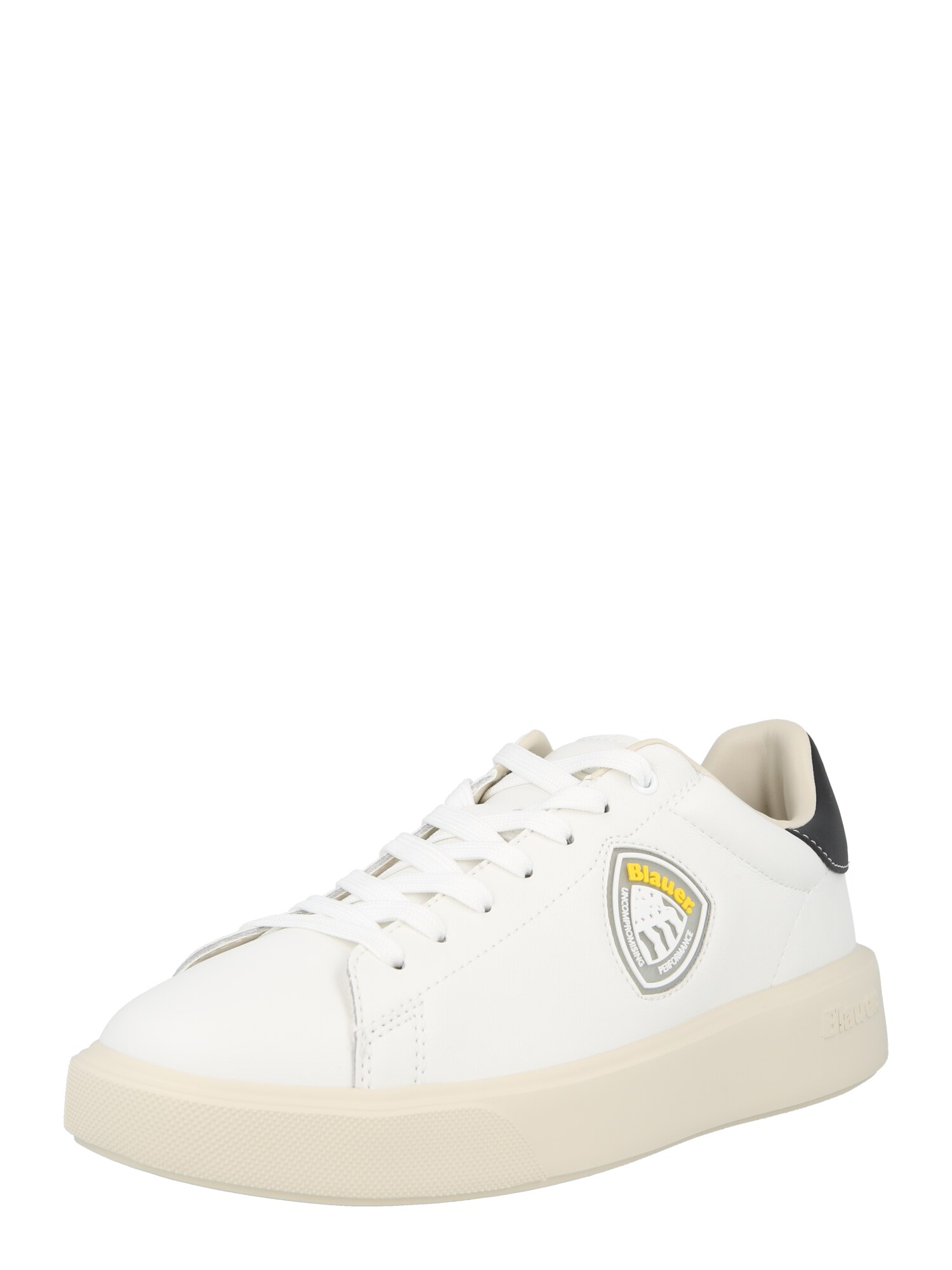 Blauer.USA Sneaker low  galben / negru / alb