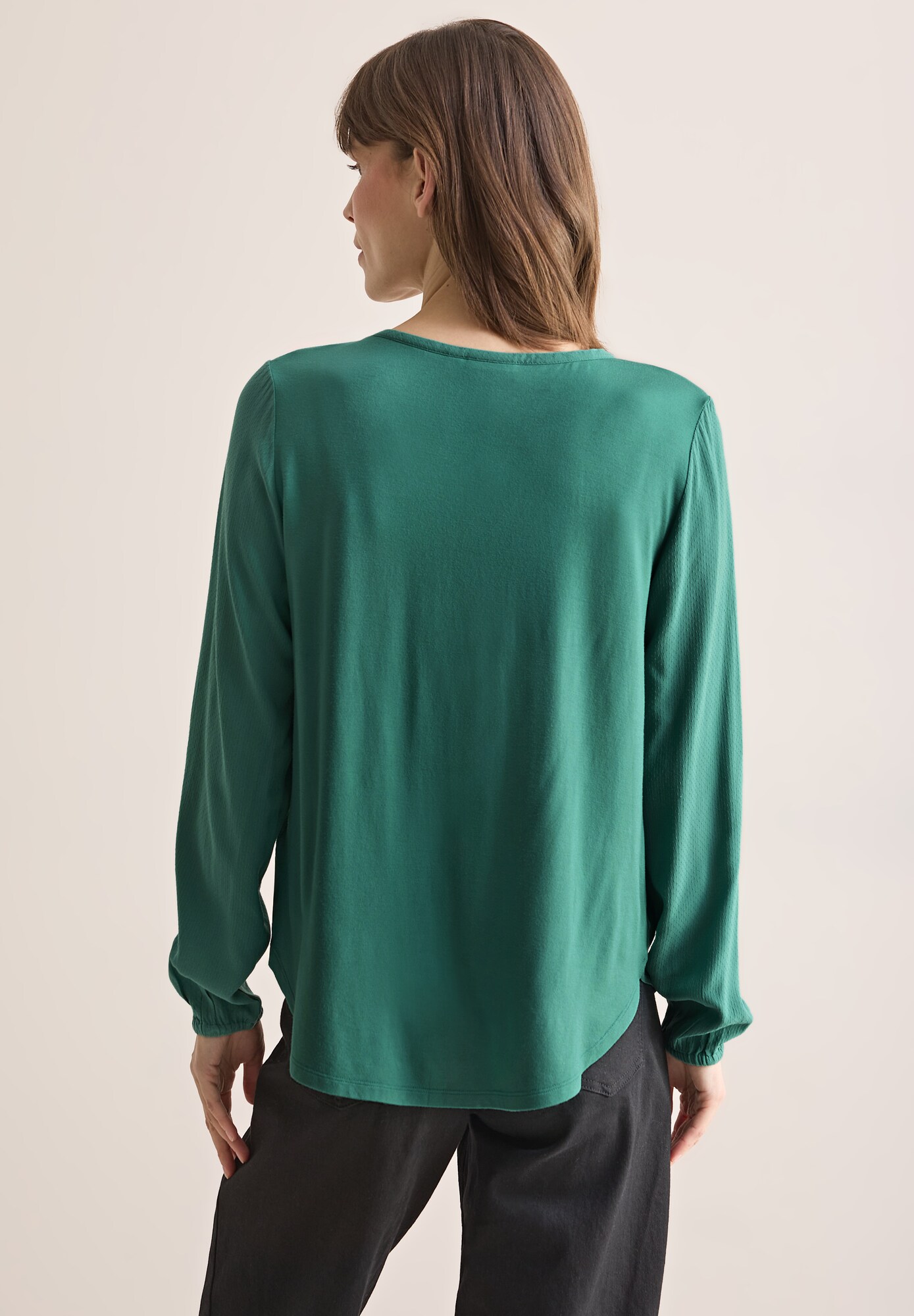 Thumbnail - Bluse in Unifarbe