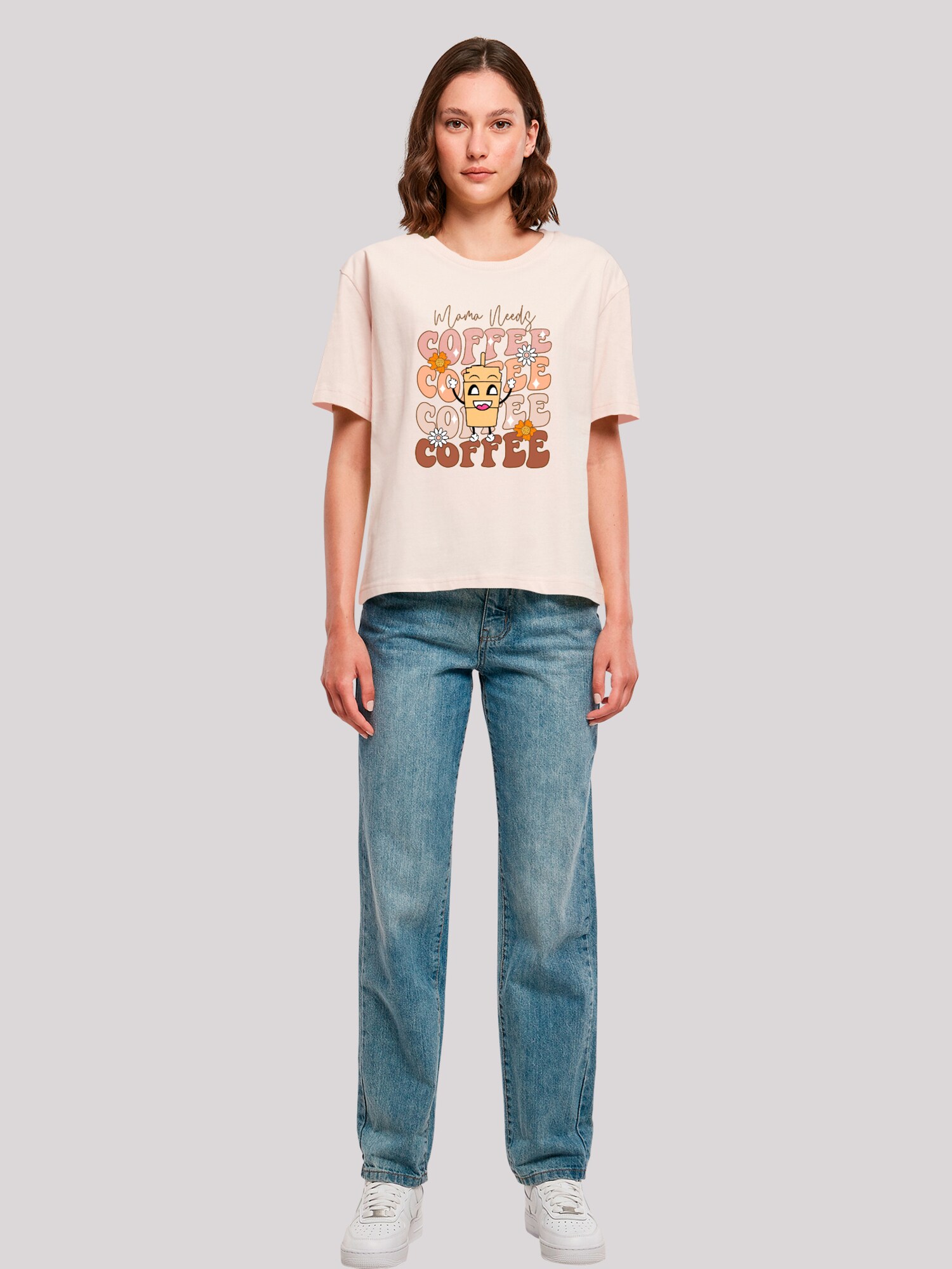 Thumbnail - T-Shirt 'Mothers Day Coffee Lover Mom Caffeine Addiction Coffee Cup'