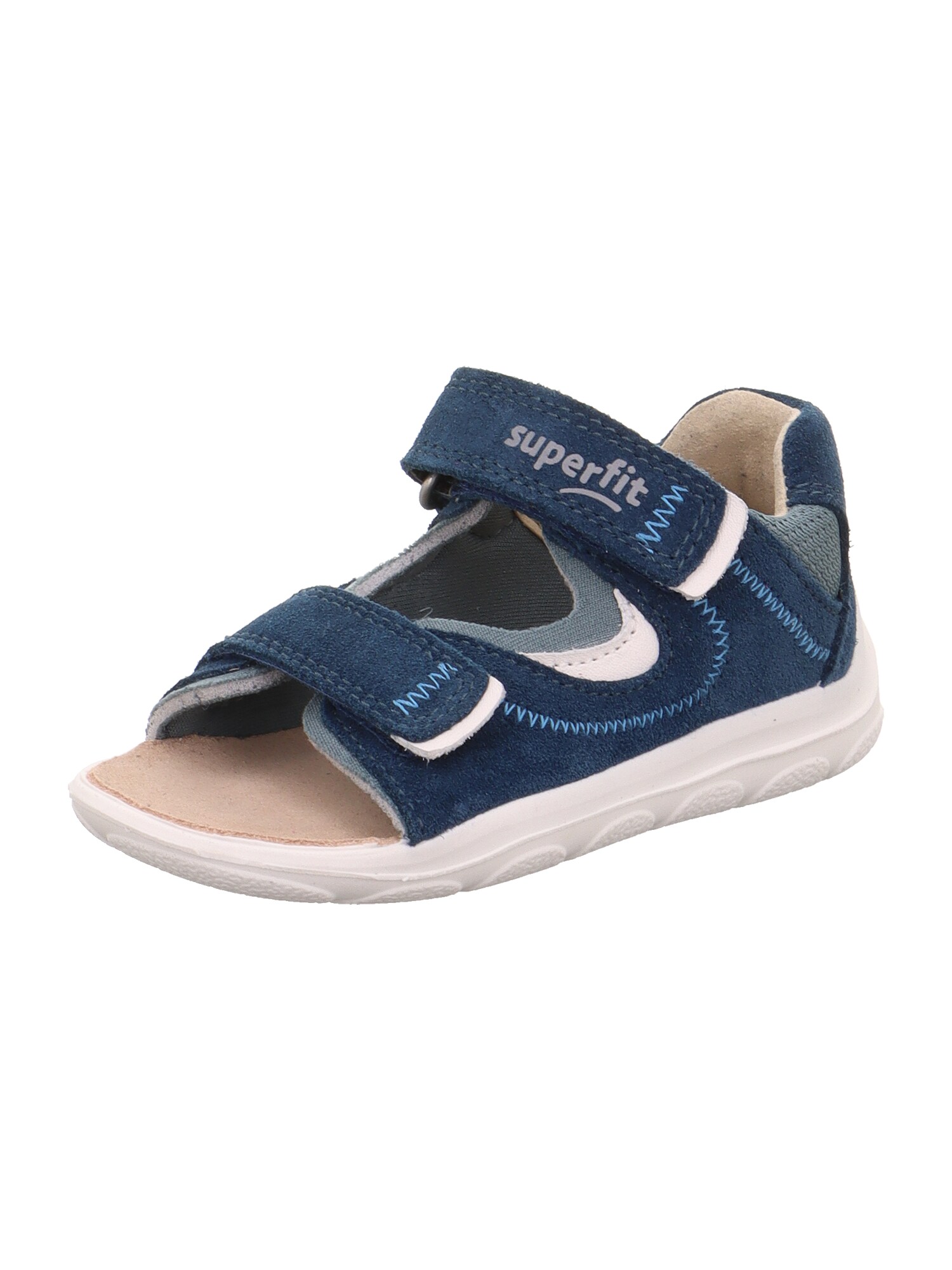 SUPERFIT Pantofi deschiși 'NINO'  albastru închis / gri închis