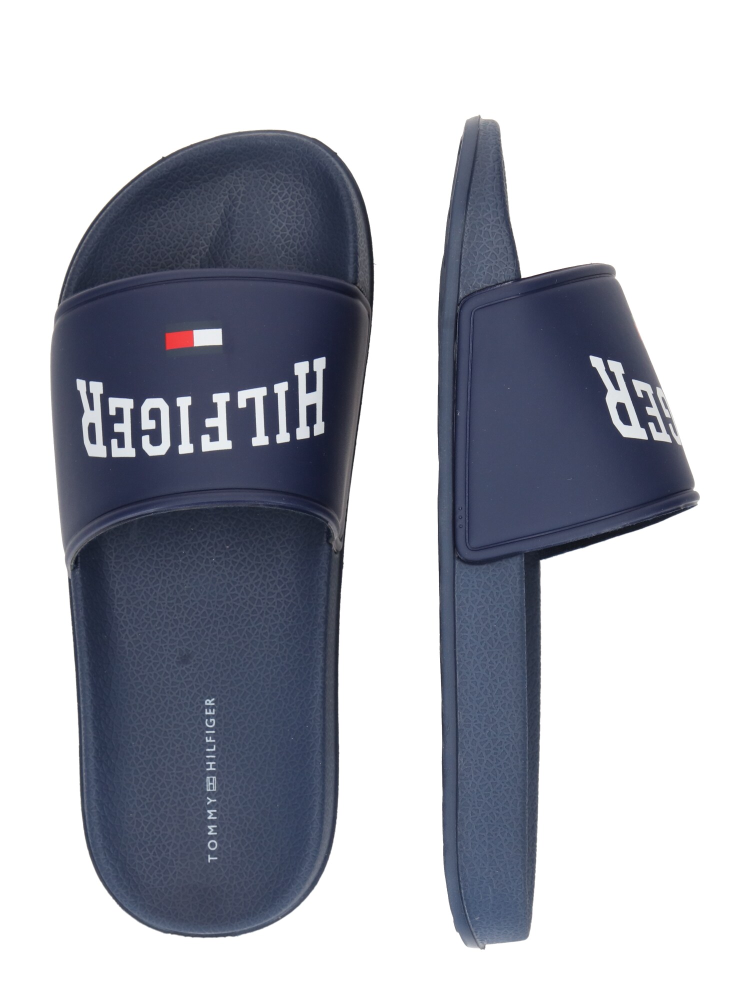 TOMMY HILFIGER Nyitott cipők  tengerészkék / piros / fehér termék 2. képe