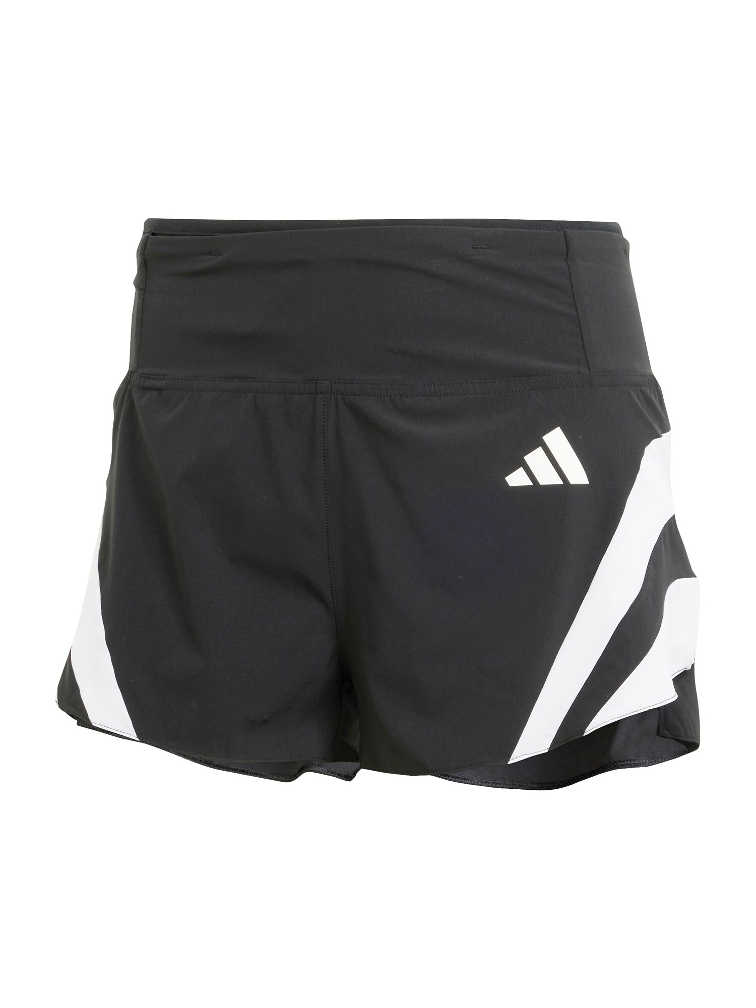 ADIDAS PERFORMANCE Pantaloni sport ADIZERO  negru / alb