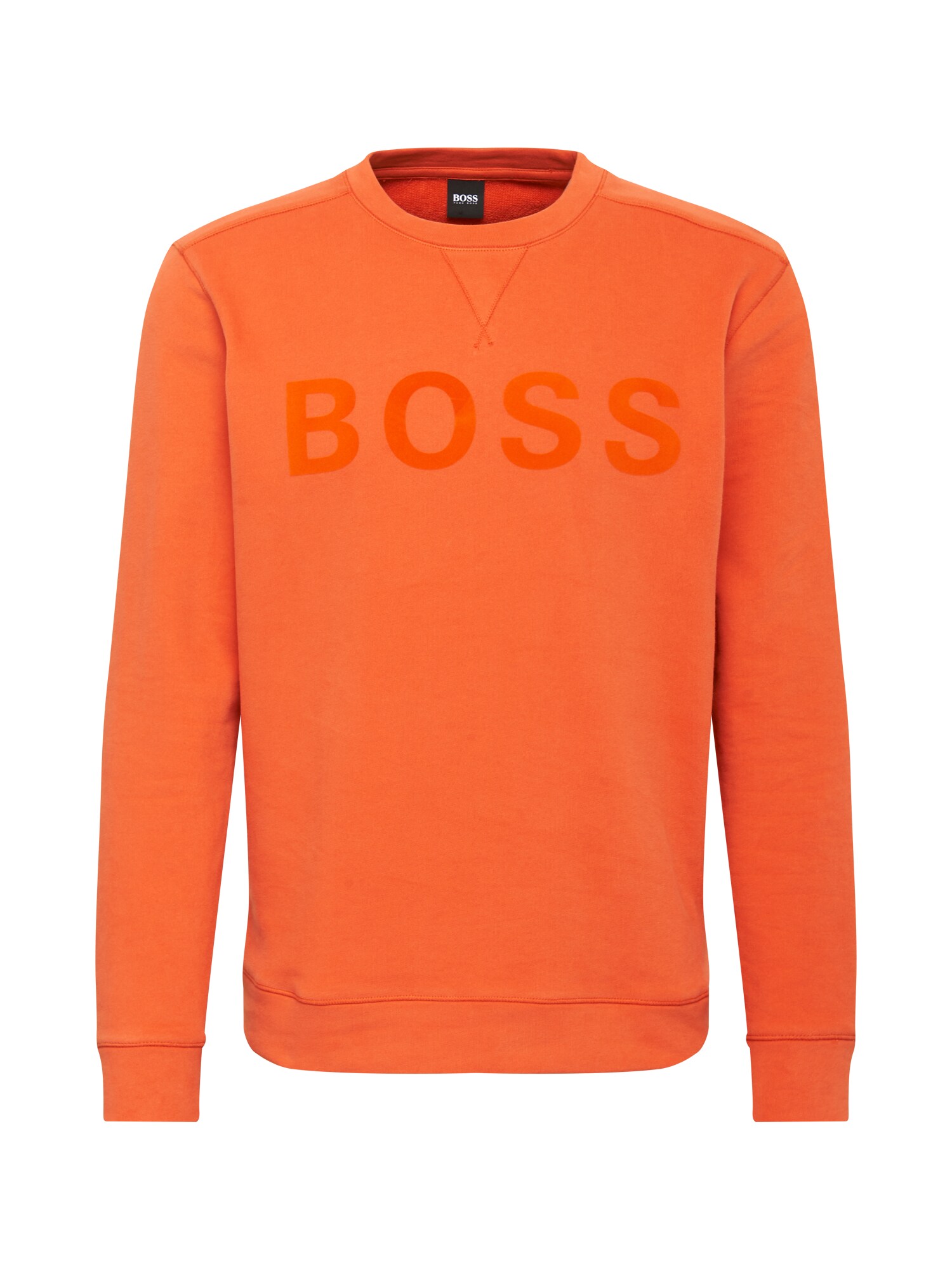 BOSS Megztinis be užsegimo 'Weefast'  tamsiai oranžinė / oranžinė