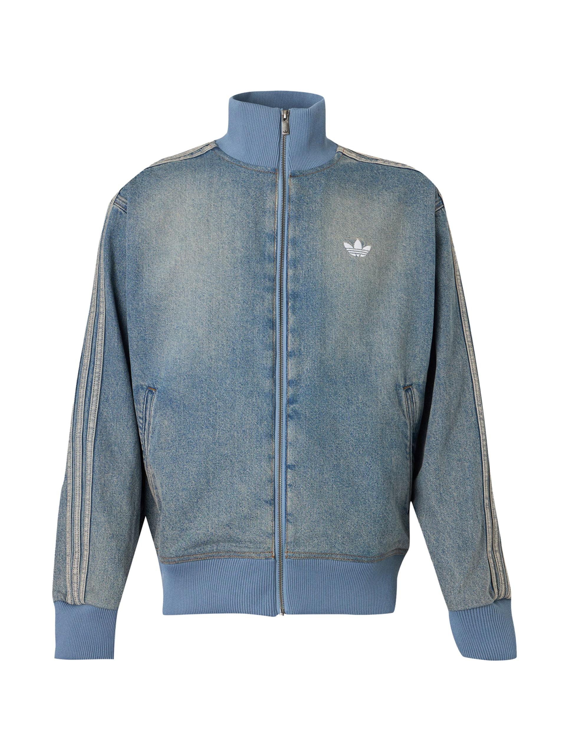 Adidas FIREBIRD ADICOLOR TRÄNINGSJACKA I DENIM herr – bild 5