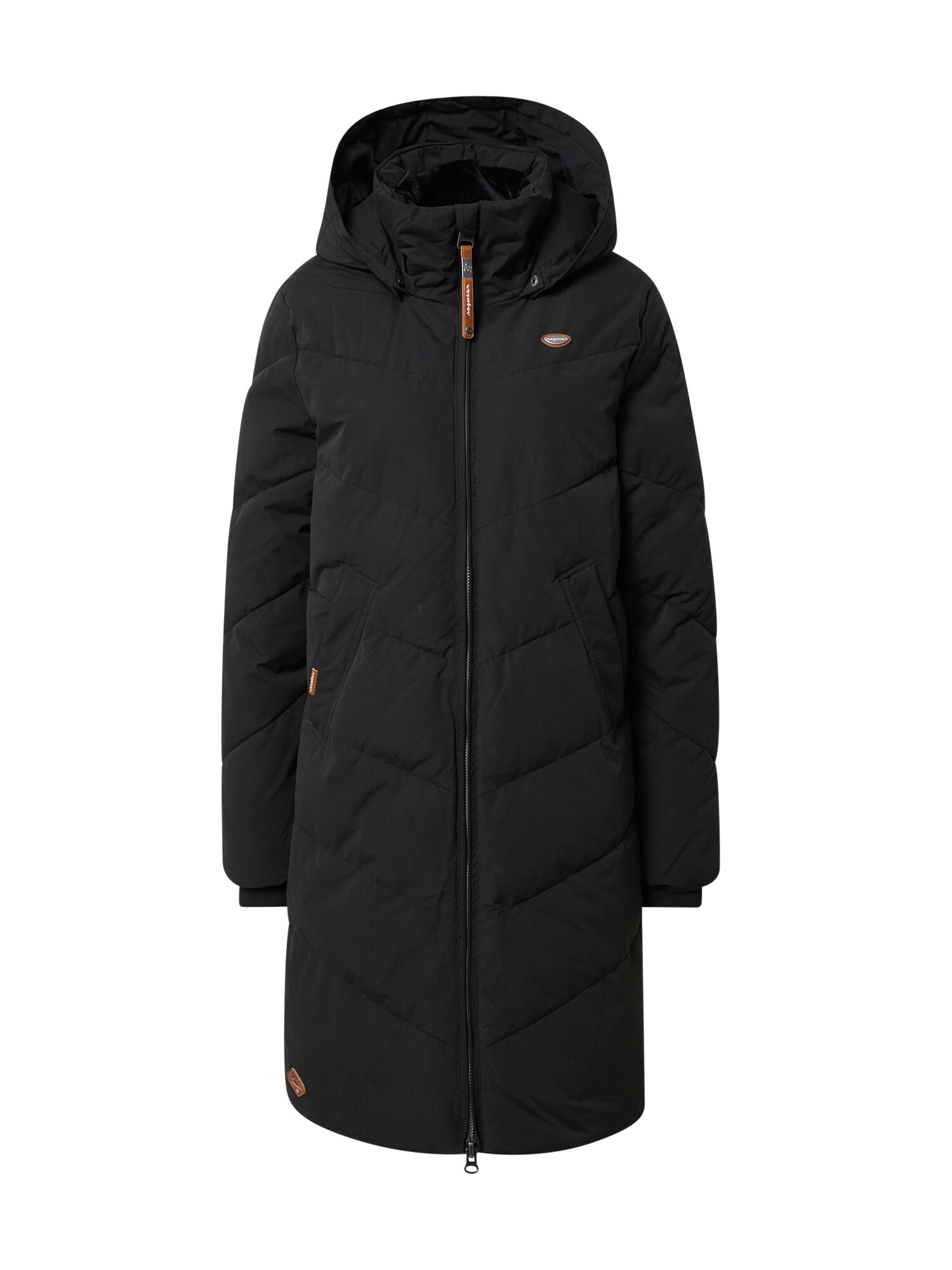 Ragwear Žieminis paltas 'Rebelka'  juoda