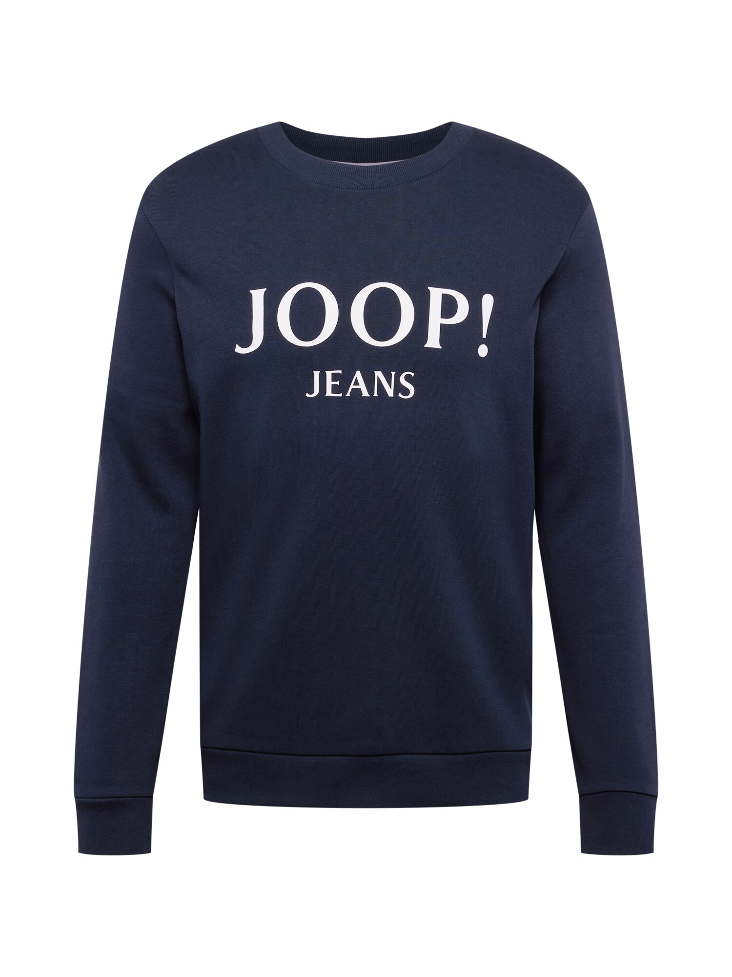 JOOP! Jeans Sweatshirt 'Alfred'  azul escuro / branco