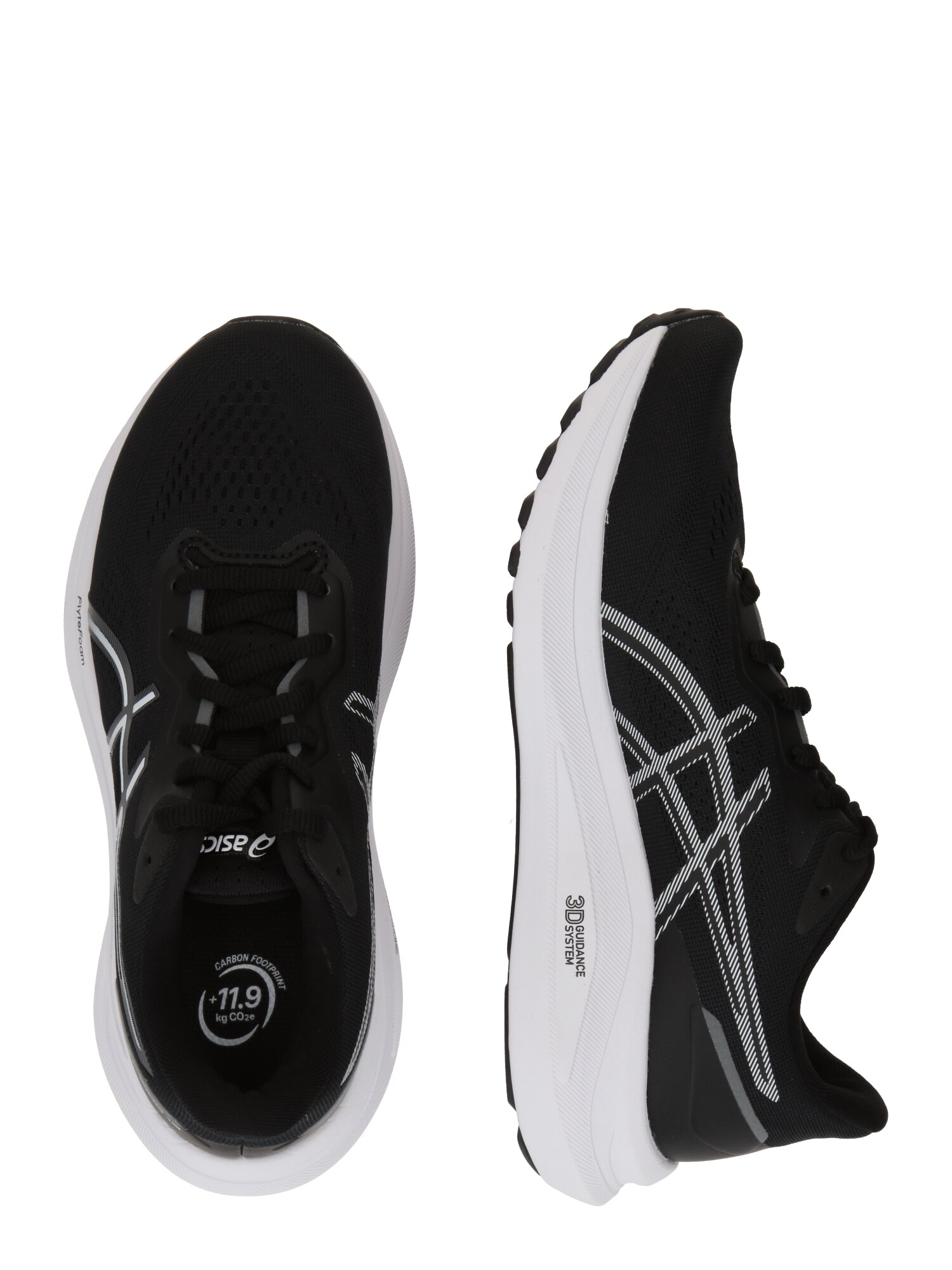 ASICS Futócipők 'GT-1000 13'  sötétszürke / fekete / piszkosfehér termék 2. képe