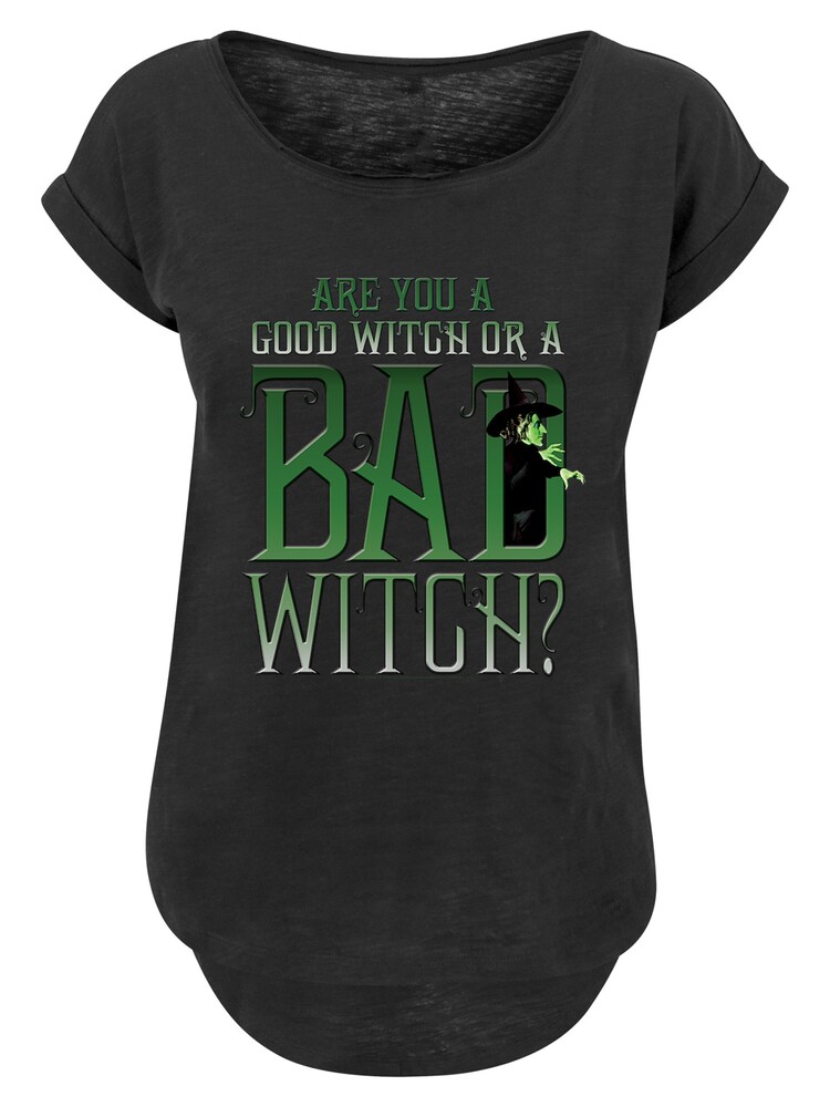 F4NT4STIC T-Shirt 'Disney Wizard of Oz Good Witch Bad Witch' Damen Größe XL grün / pastellgrün / schwarz