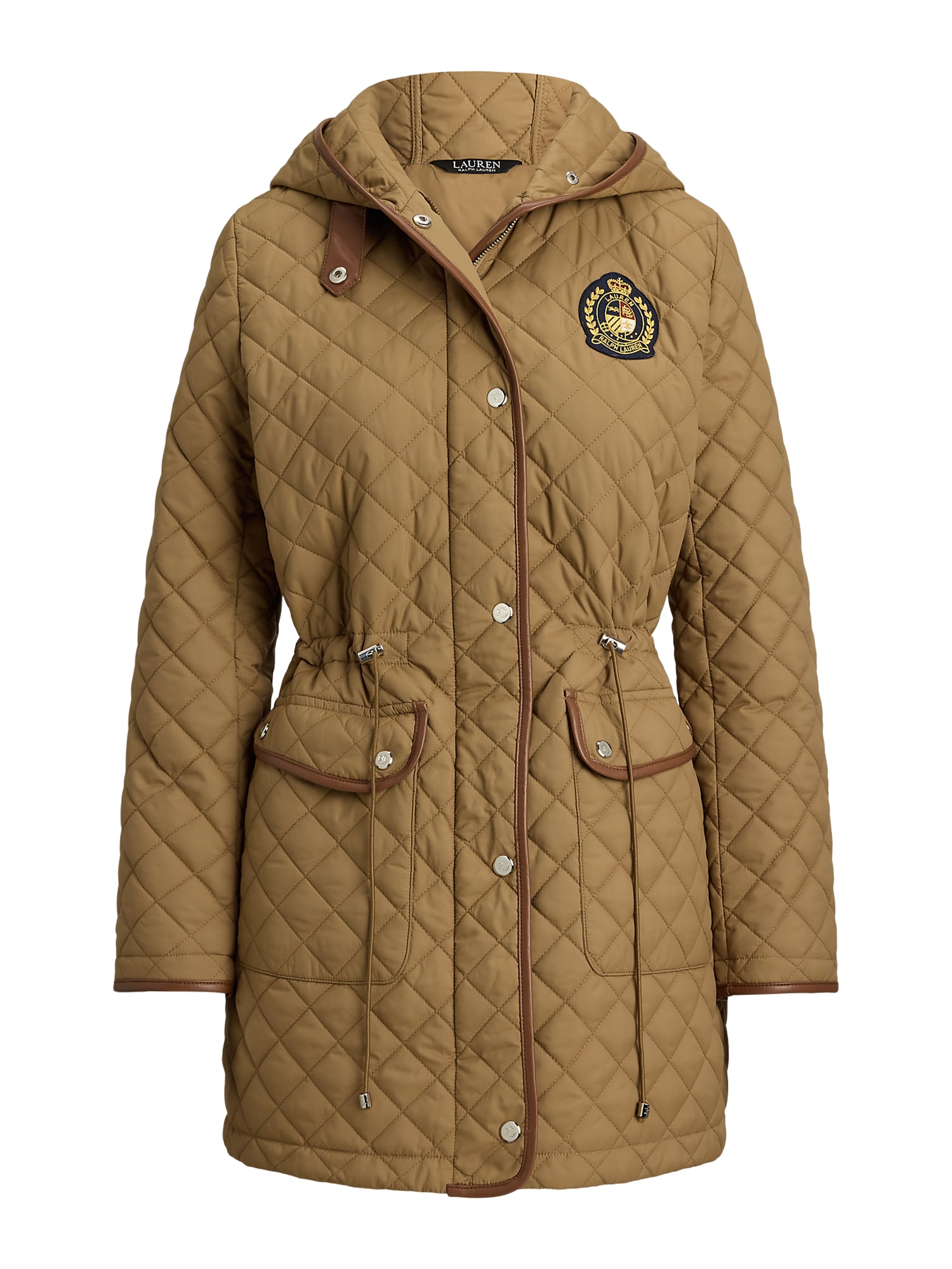 Lauren Ralph Lauren Geacă de primăvară-toamnă  bej / albastru marin / auriu