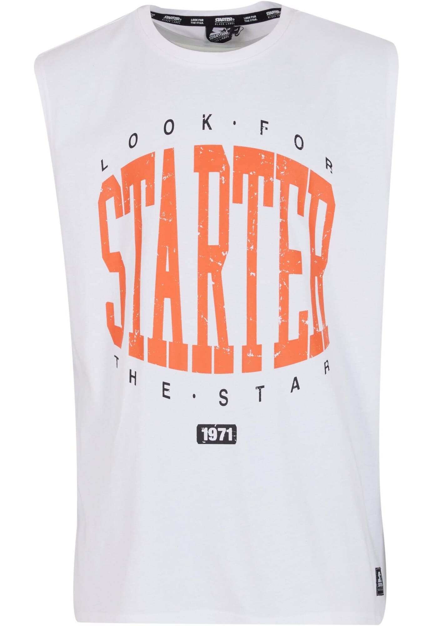 Starter Black Label Tričko  oranžová / čierna / biela