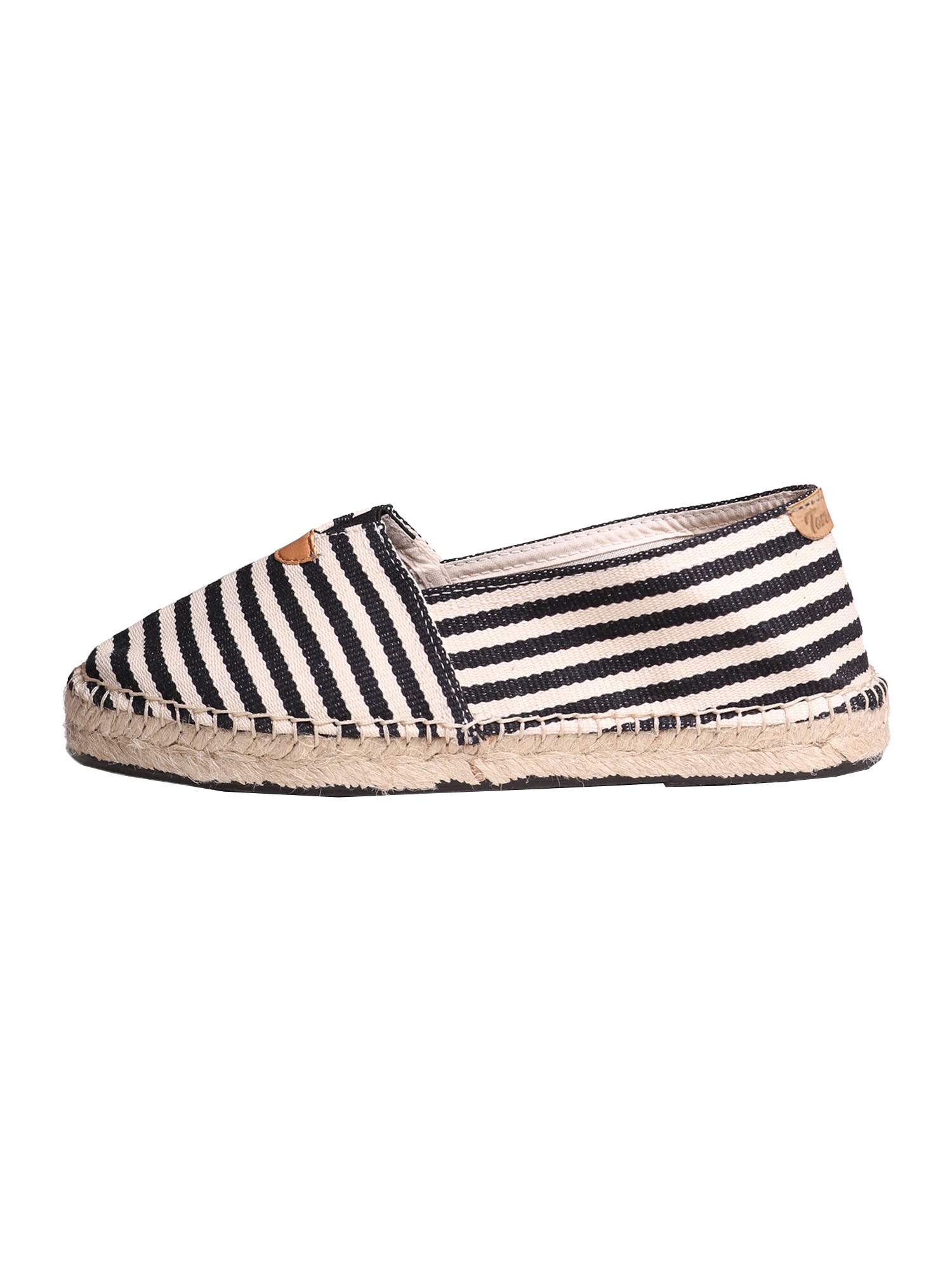 Toni Pons Espadrile BLANES  negru / alb natural