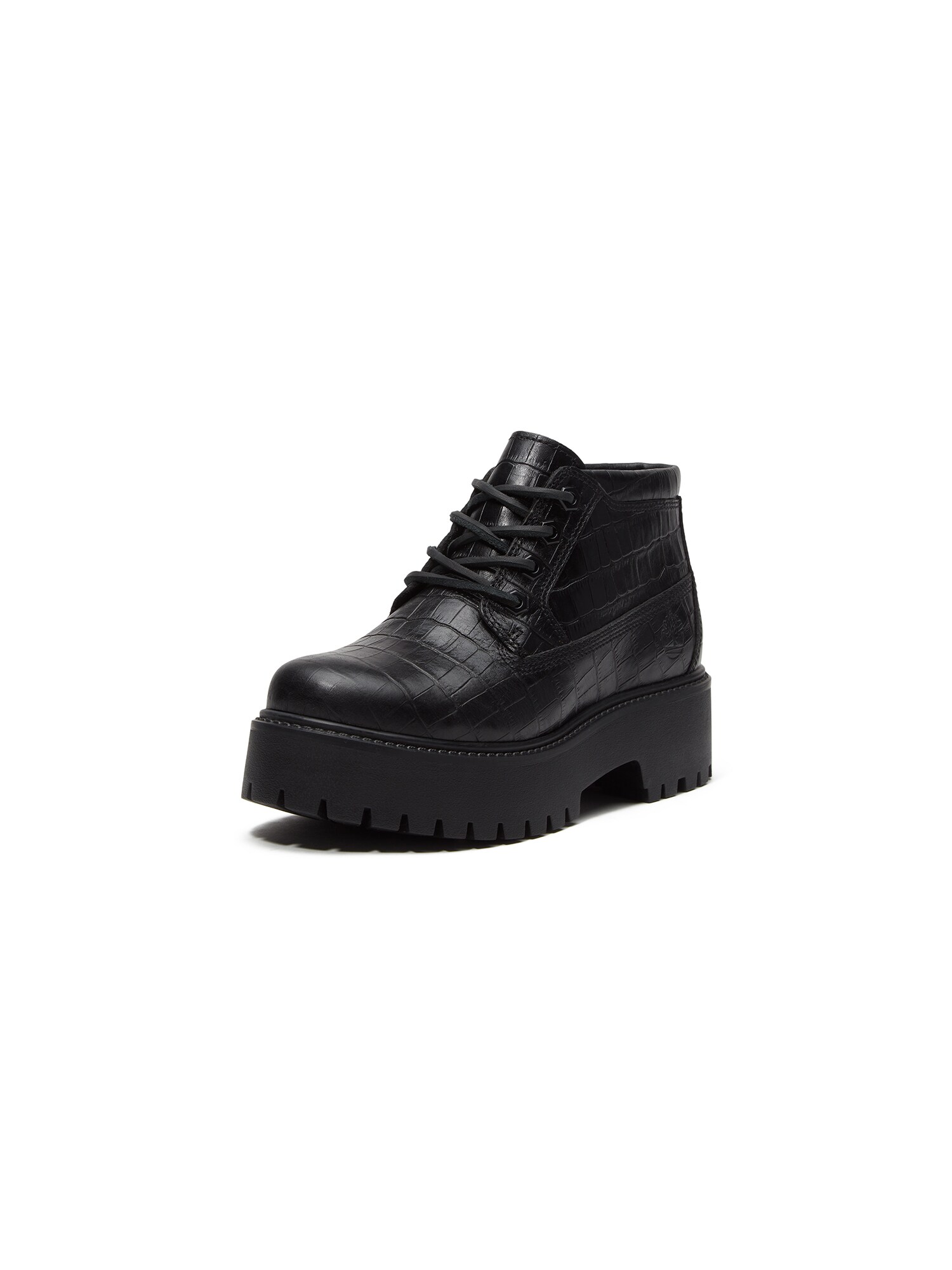 TIMBERLAND Ghete cu șireturi negru