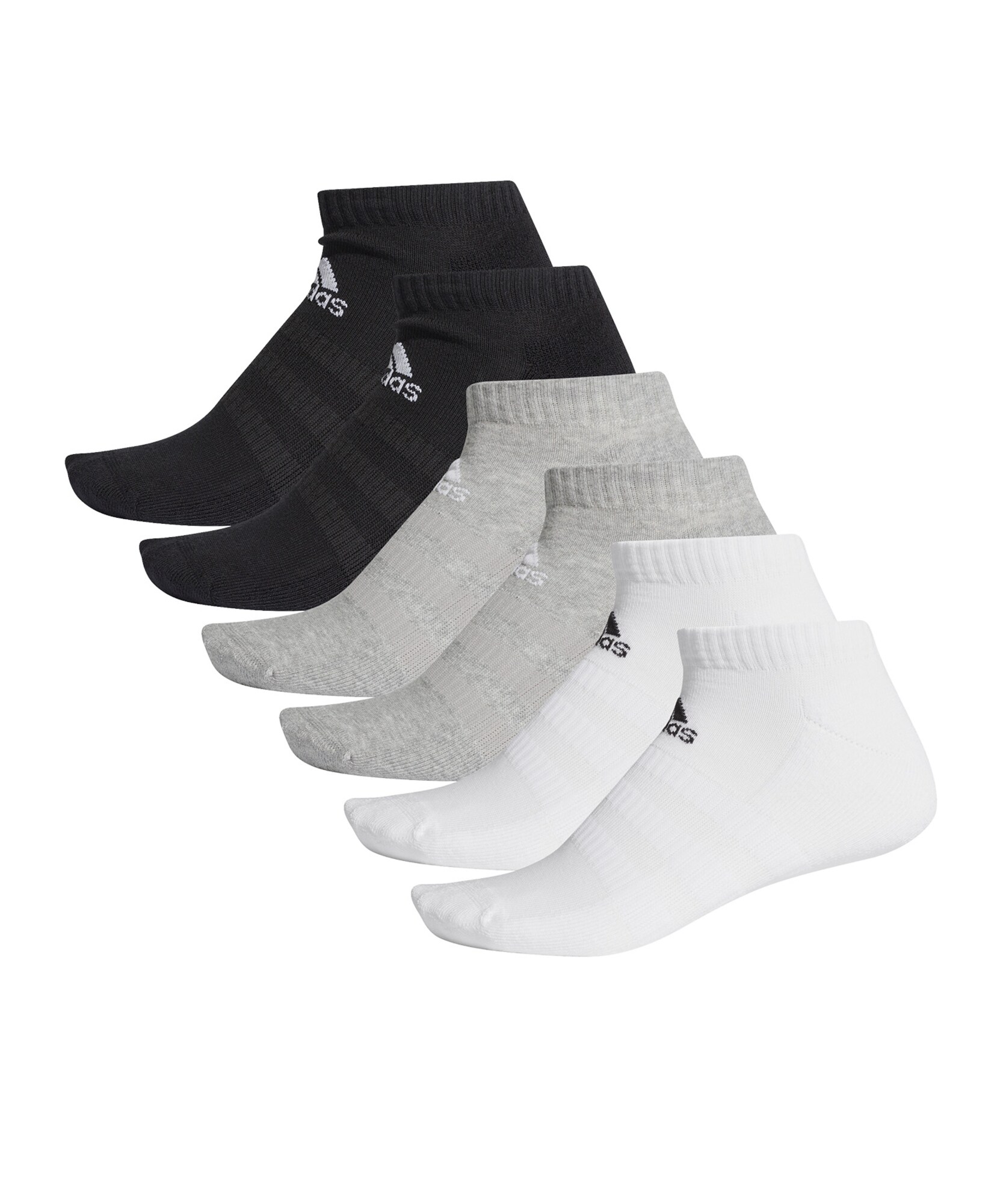 ADIDAS PERFORMANCE Sportinės kojinės  pilka / juoda / balta
