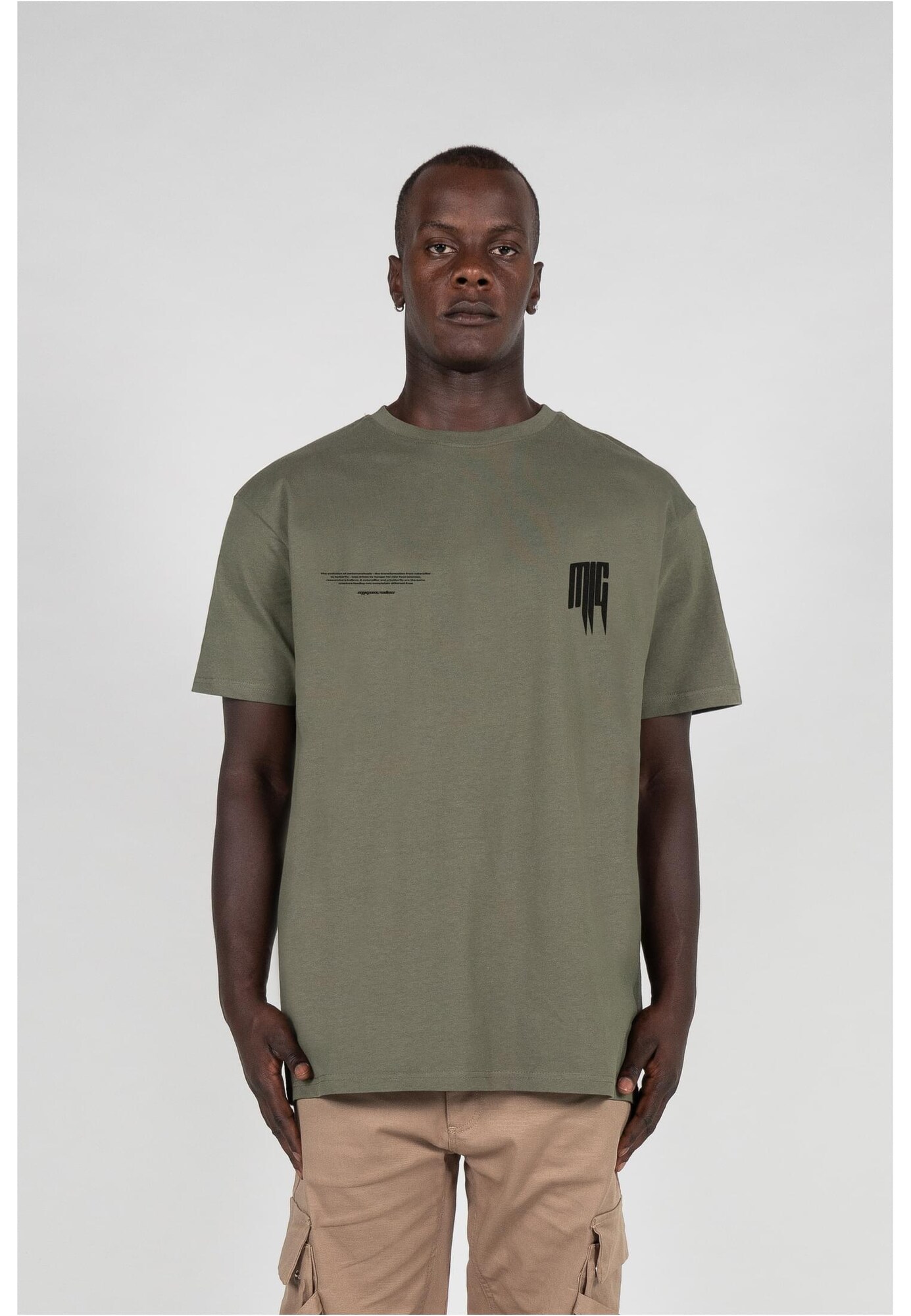 MJ Gonzales Póló  indigó / khaki / fekete termék 2. képe