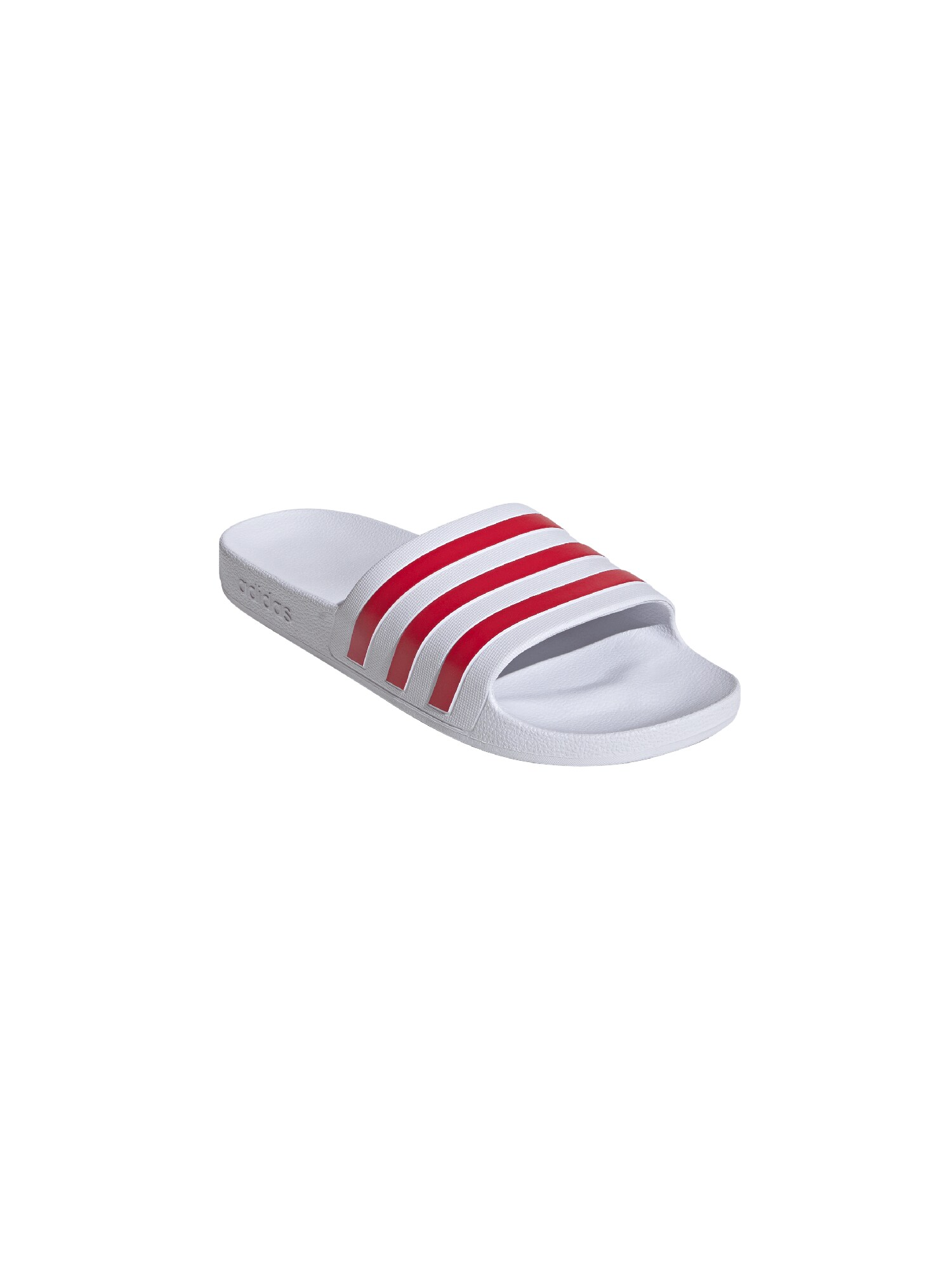 ADIDAS SPORTSWEAR Šľapky 'ADILETTE AQUA'  tmavočervená / biela