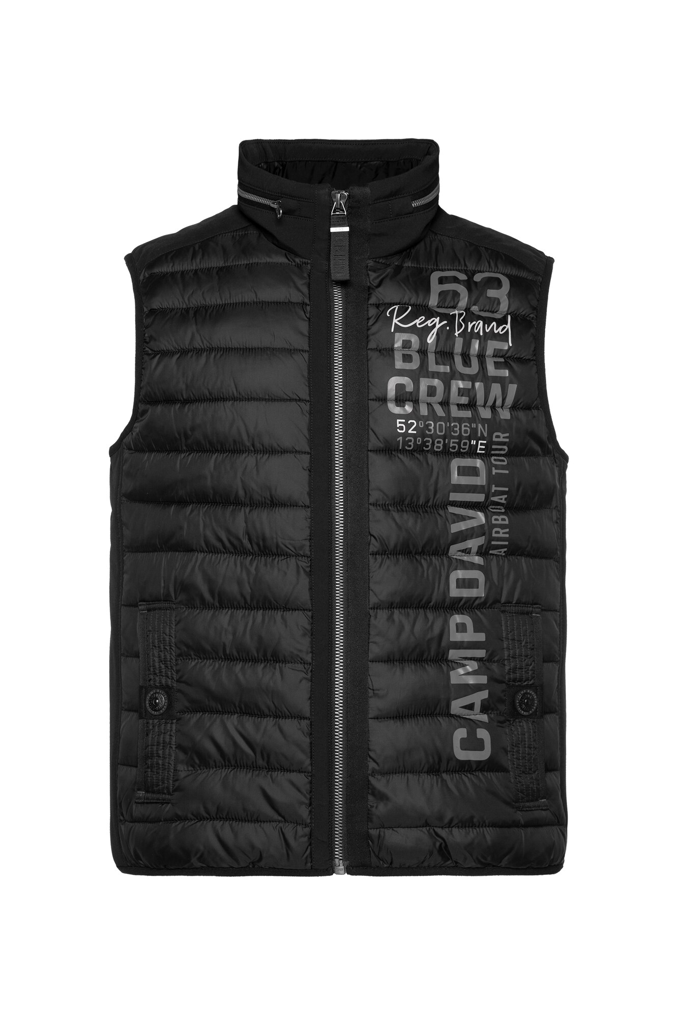 Thumbnail - Leichte Steppweste mit Softshell-Details