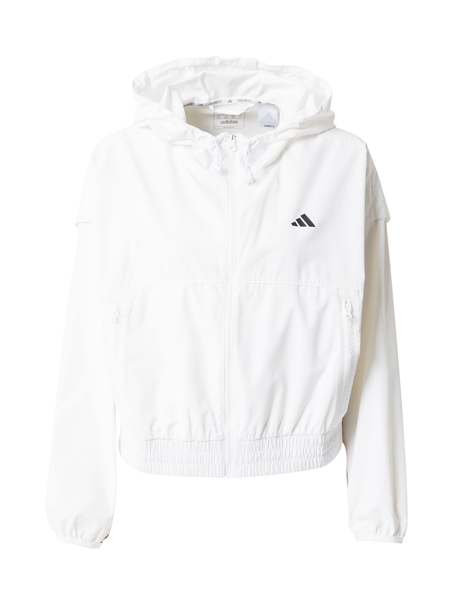 ADIDAS PERFORMANCE Sportska jakna 'Hyperglam'  crna / bijela