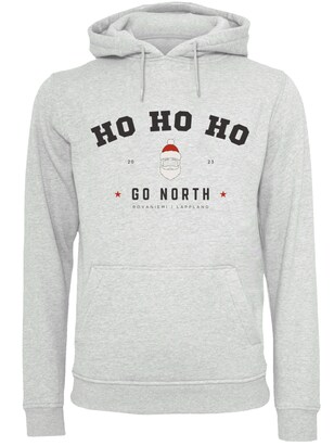 F4NT4STIC Sweatshirt ‘Ho Ho Ho Santa Weihnachten’ Grijs / Gemengde kleuren