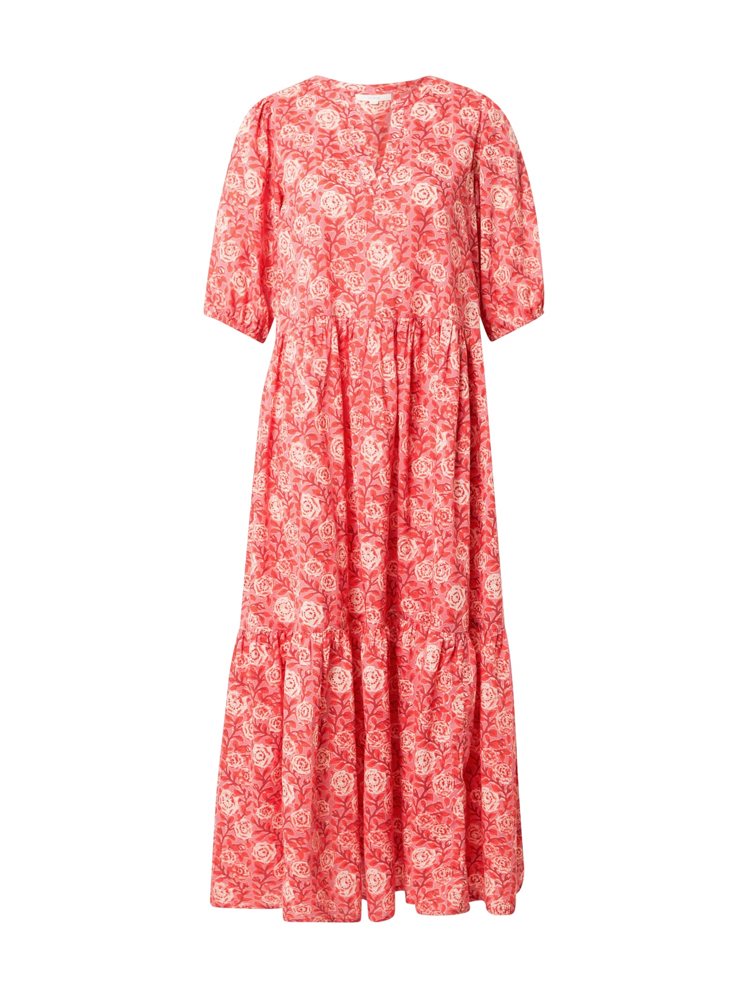 Yerse Palaidinės tipo suknelė 'MALIBU' rožinė / šviesiai raudona / balta