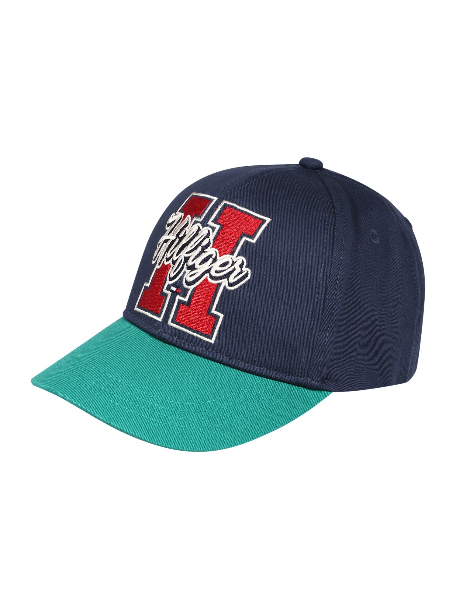TOMMY HILFIGER Skrybėlaitė  balta / raudona / tamsiai mėlyna / turkio spalva