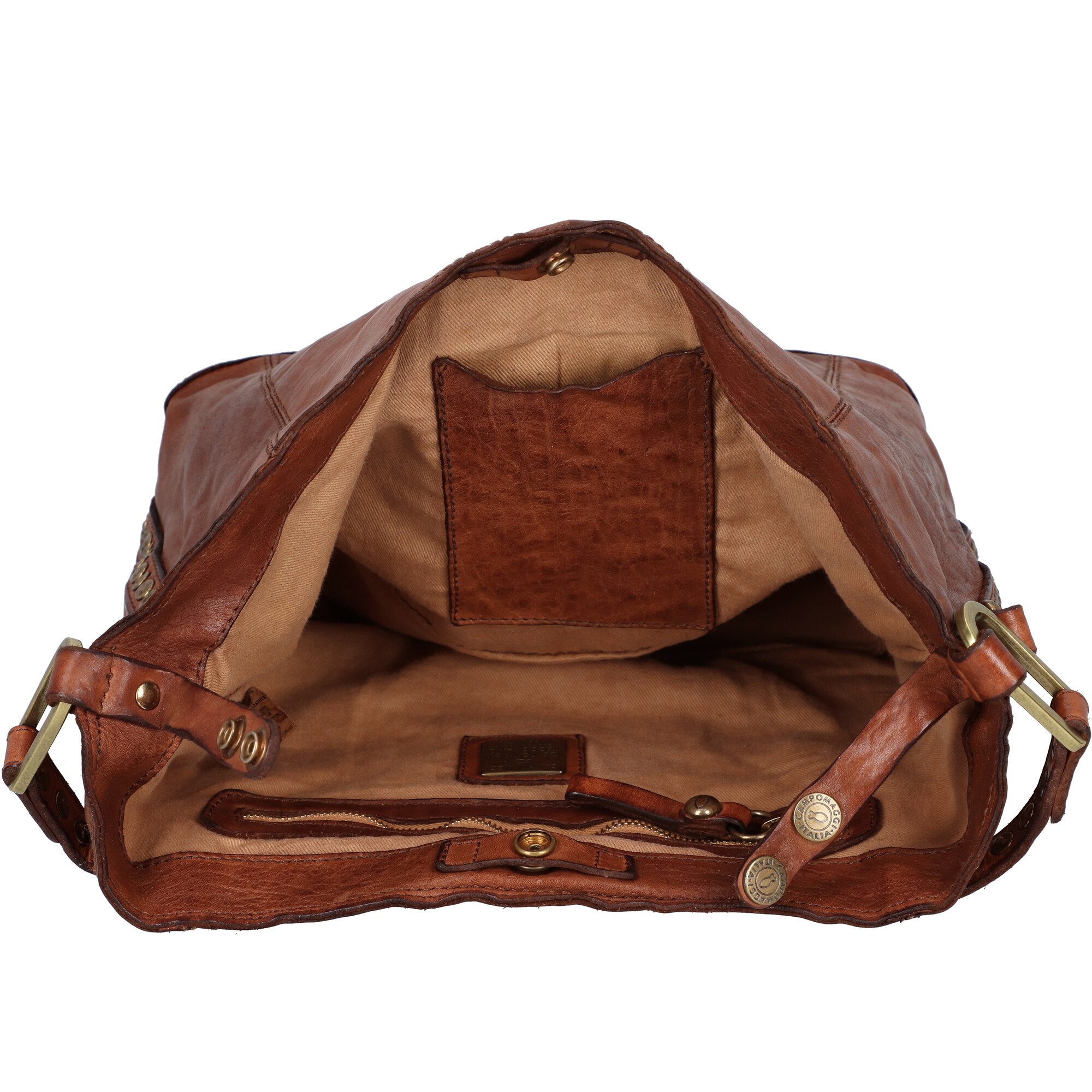 Thumbnail - Campomaggi Schultertasche Leder 30 cm