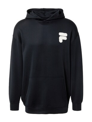 Fila Sweatshirt ‘CATANZARO’ Zwart / Wit