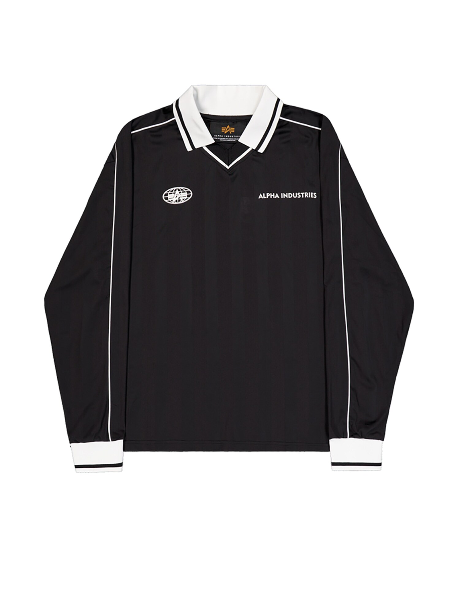 ALPHA INDUSTRIES Camiseta negro / blanco – imagen 56