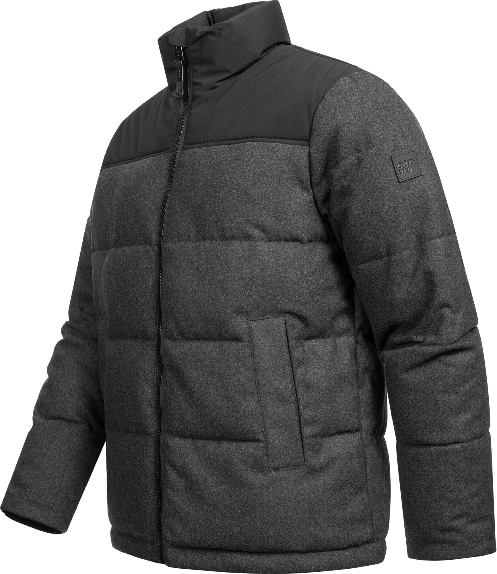 Ragwear Téli dzseki 'Waldess'  sötétszürke / fekete termék 2. képe