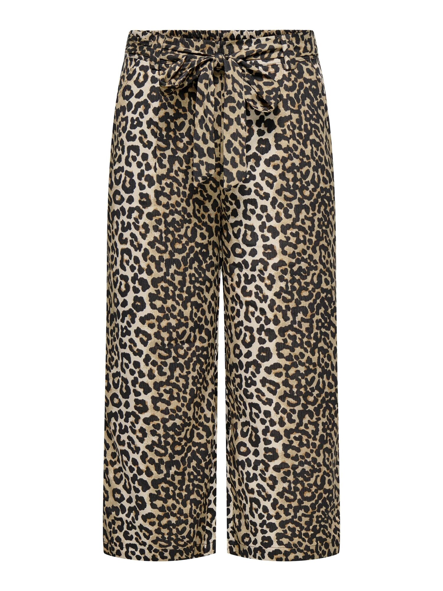 Only Bandplooibroek 'ONLNova' Bruin / Cappuccino / Zwart