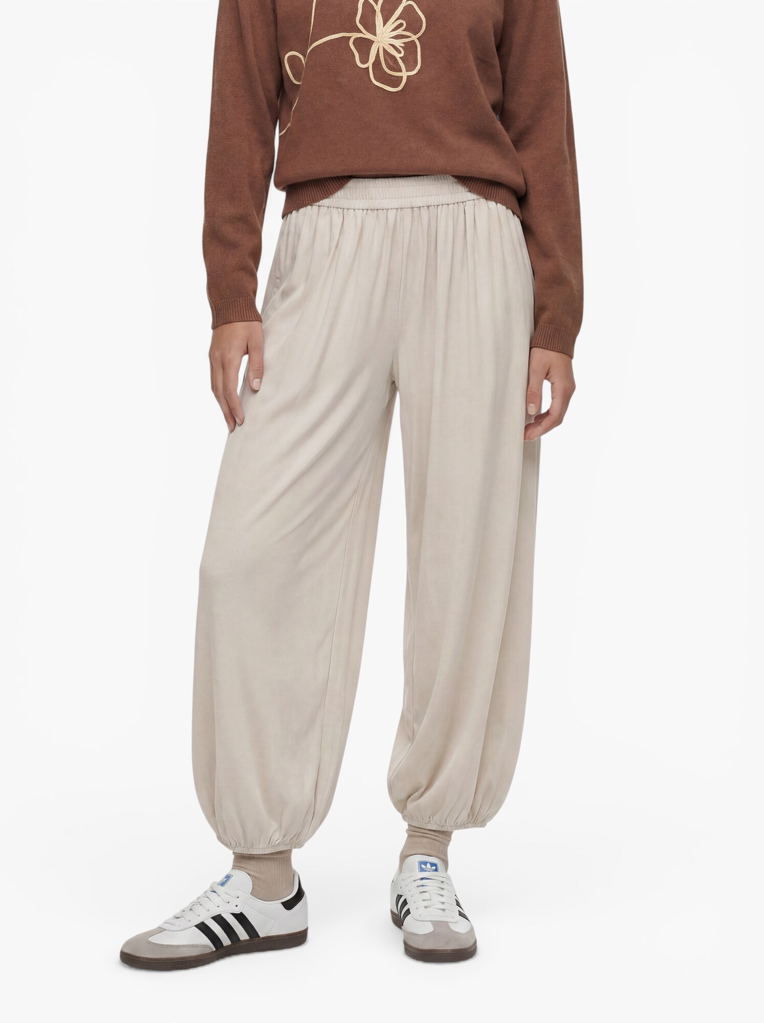 VERO MODA Háremové nohavice 'VMPernille''  sivá (obrázok 3)