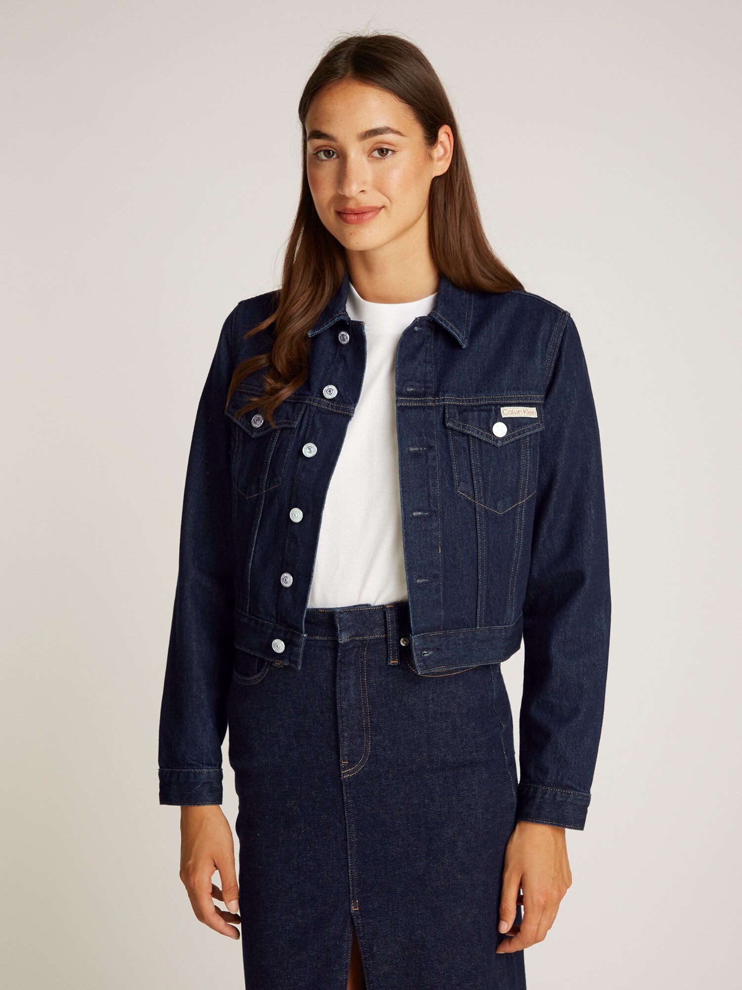 Calvin Klein Jeans Átmeneti dzseki  sötétkék termék 2. képe