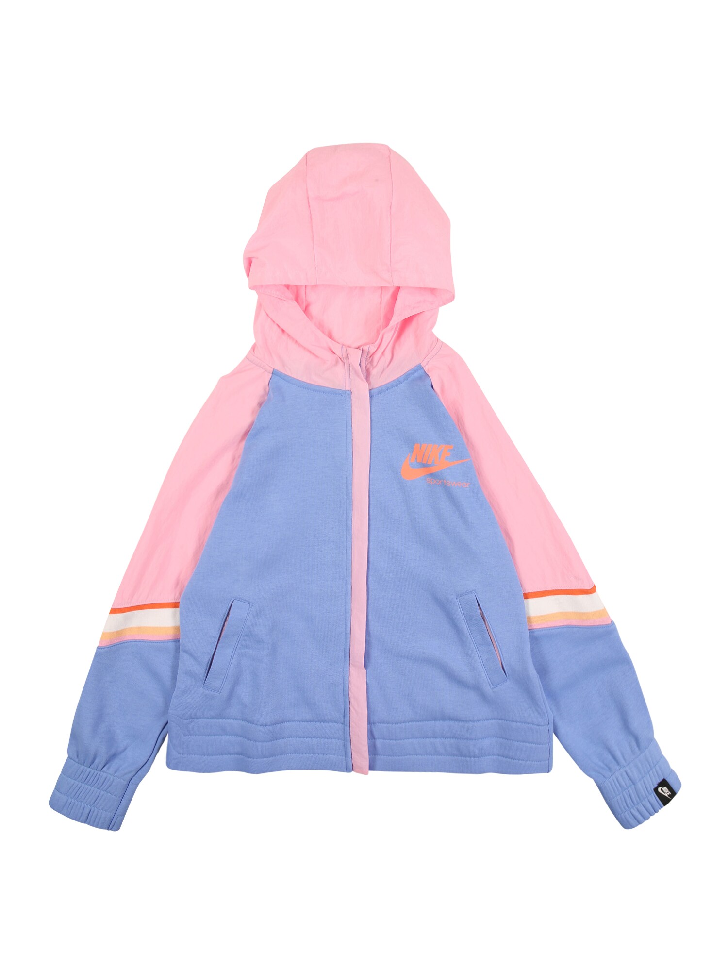 Nike Sportswear Džemperis  rožių spalva / mėlyna / raudona / purpurinė