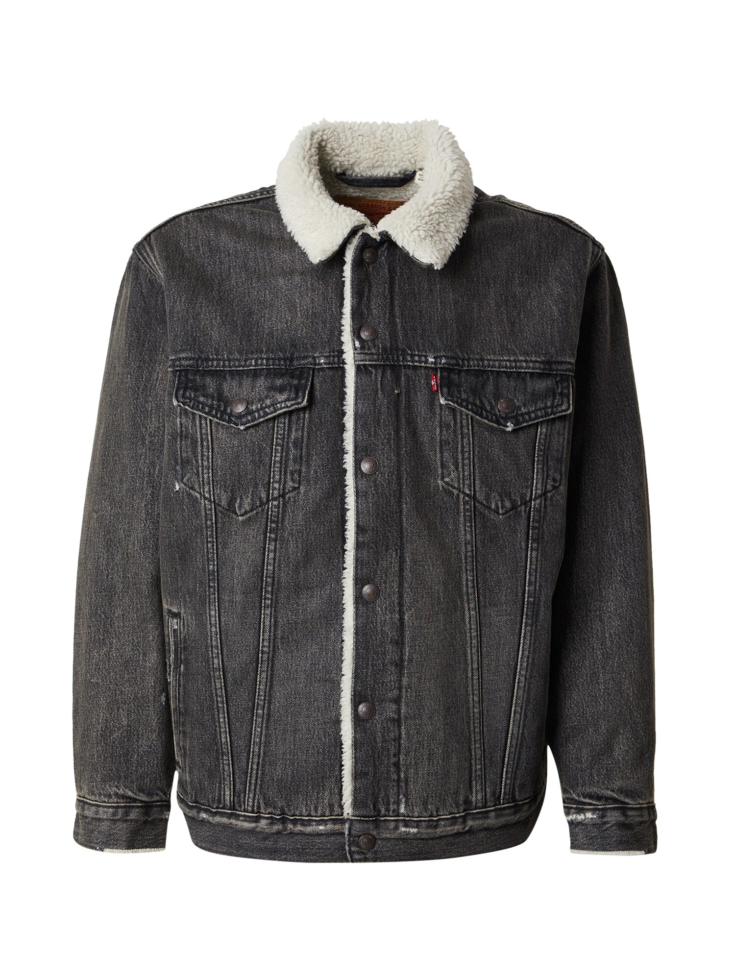 LEVIS ® Geacă de primăvară-toamnă  bej / gri