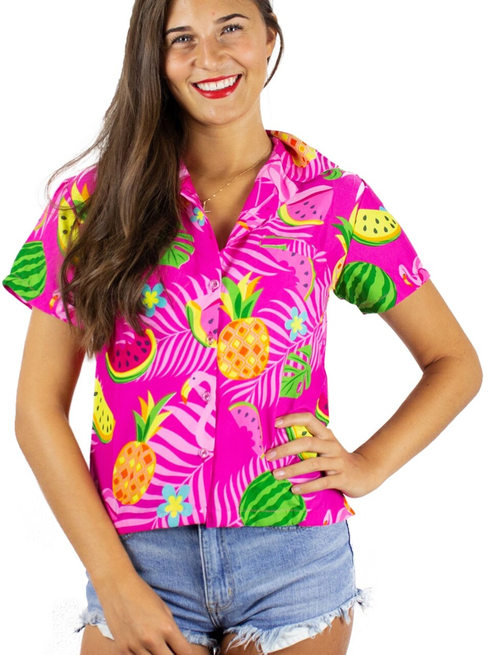 Blus 'Flamingo Melone'