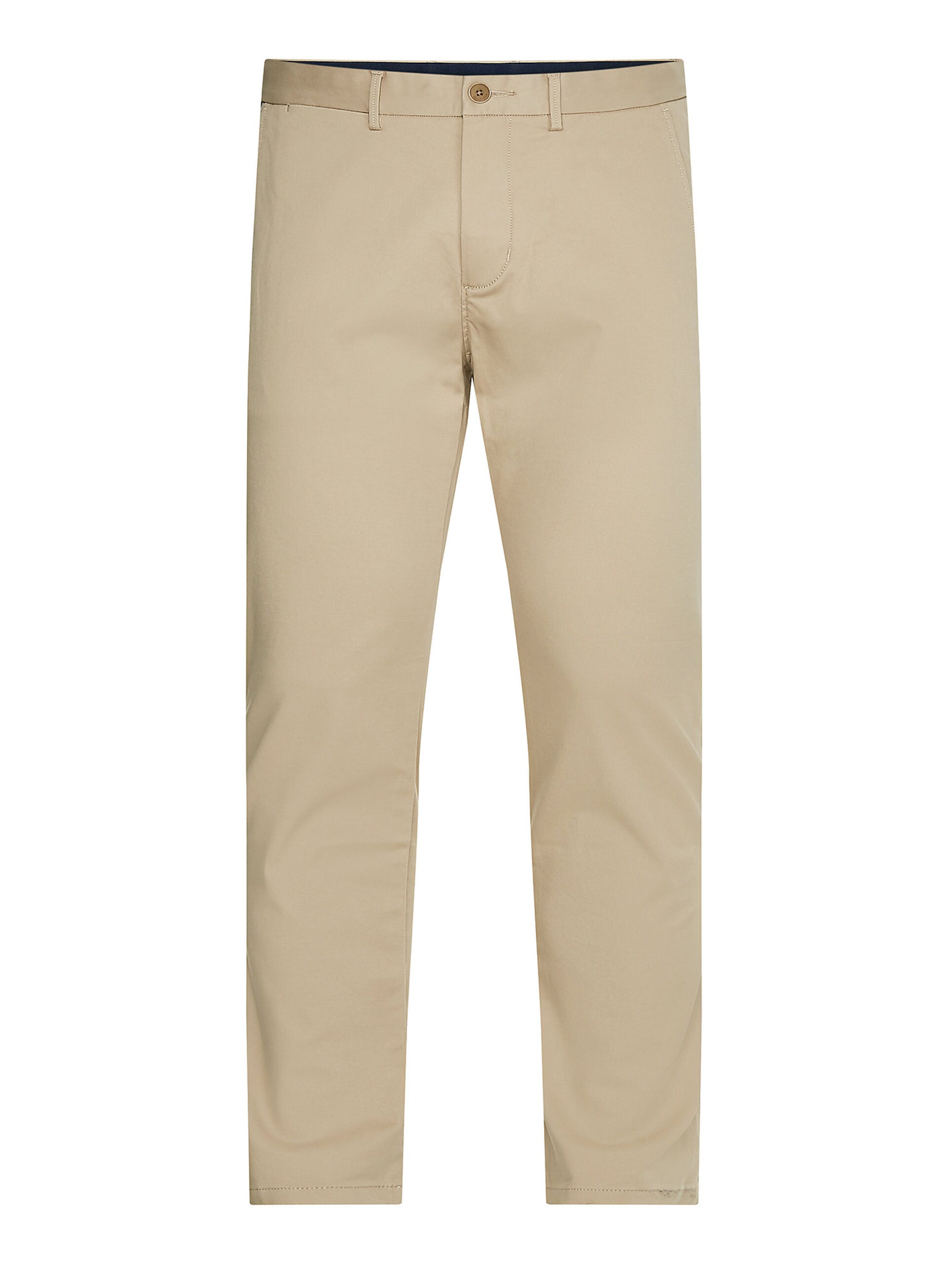 TOMMY HILFIGER Chinobyxa 'Bleecker 1985' beige / marinblå / röd herr