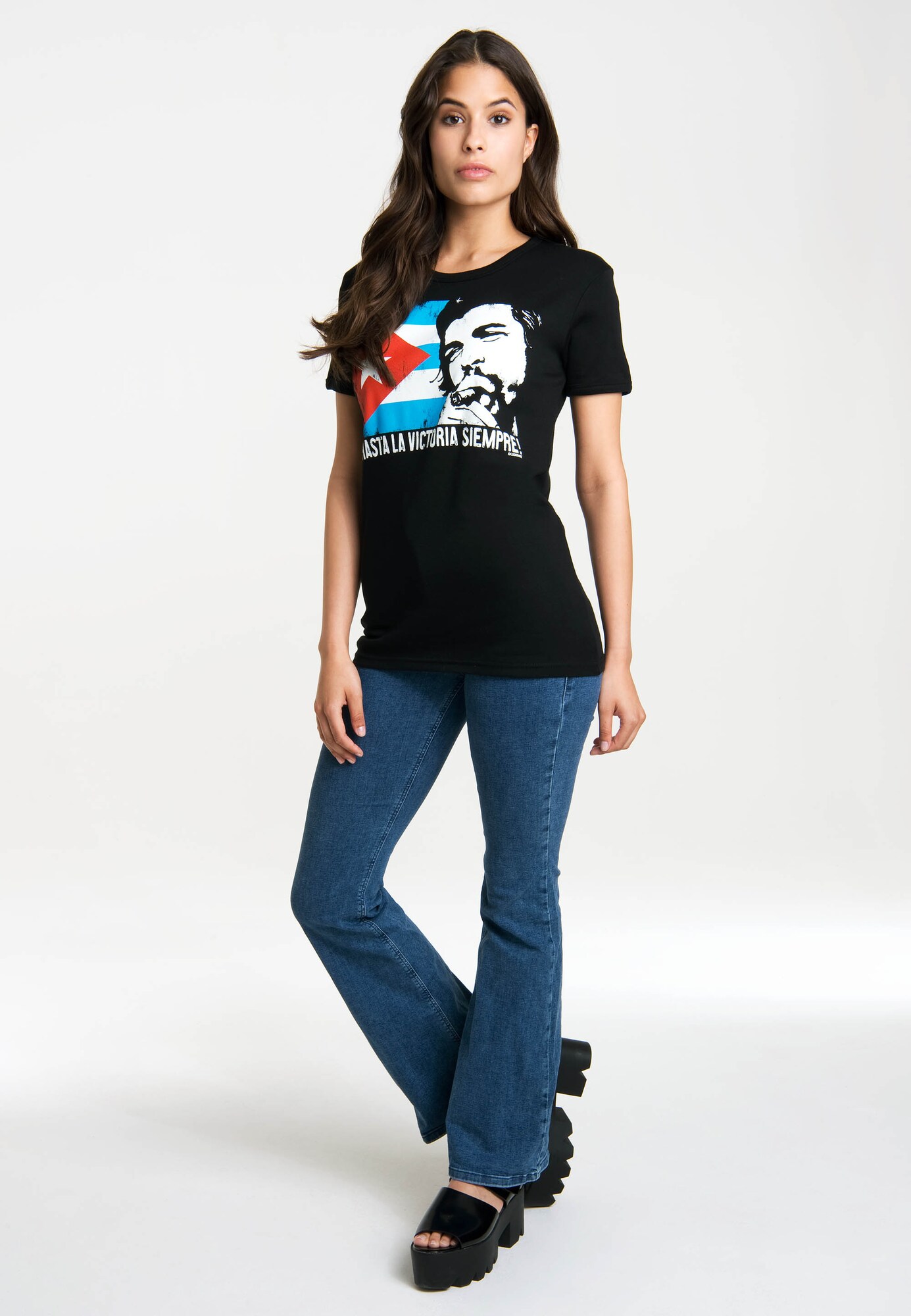 Thumbnail - LOGOSHIRT T-Shirt Che - Cuban Flag