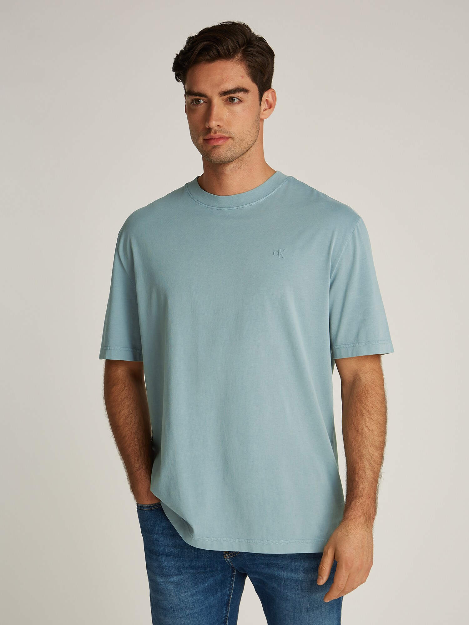 Calvin Klein Jeans Póló  világoskék termék 2. képe