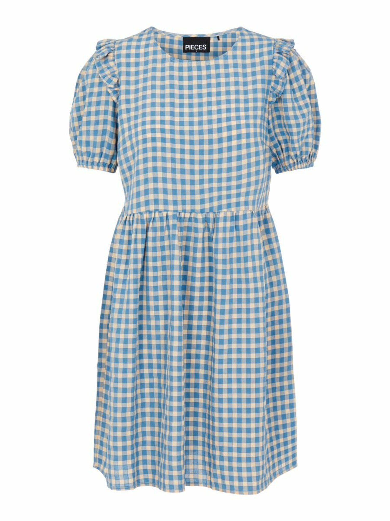 Pieces Rochie 'vilja'  Bej / Albastru Deschis