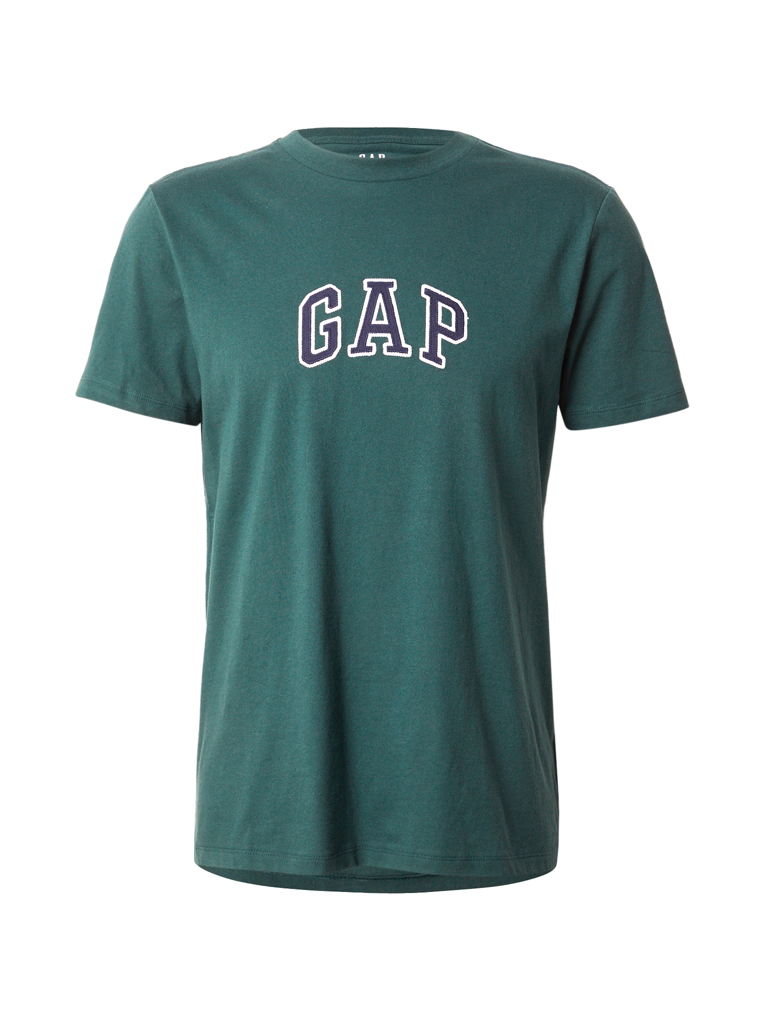 GAP Tricou albastru închis / verde smarald