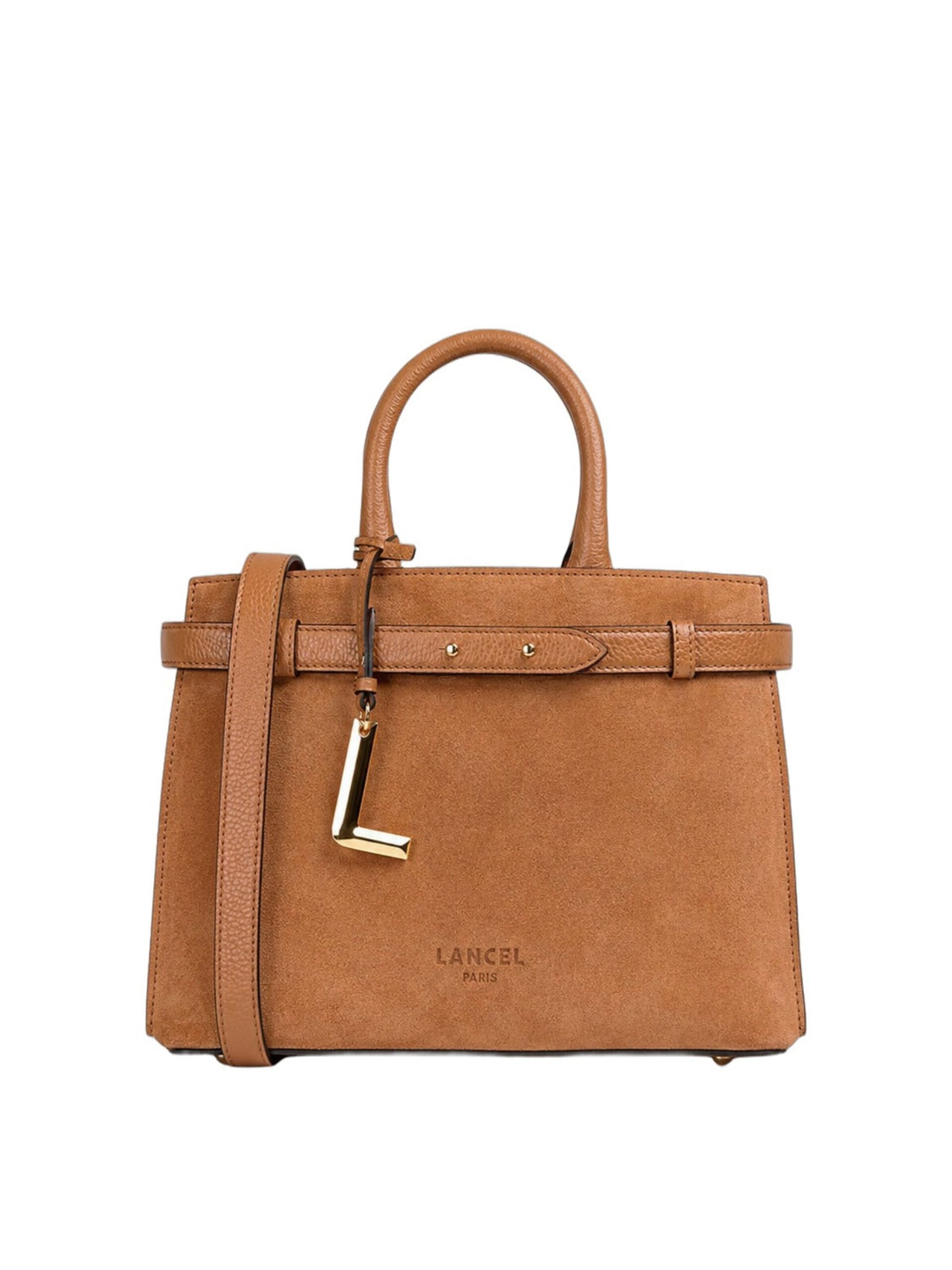 Lancel Handväska 'Lancel Faubourg Sac Carryall Cuir Camel' dam