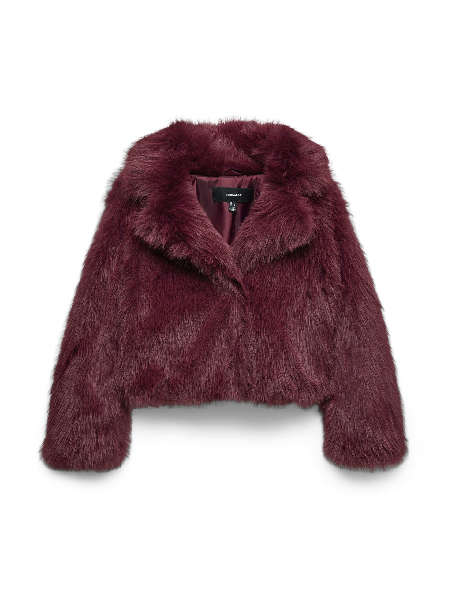 VERO MODA Geacă de primăvară-toamnă VMNORA  roșu vin