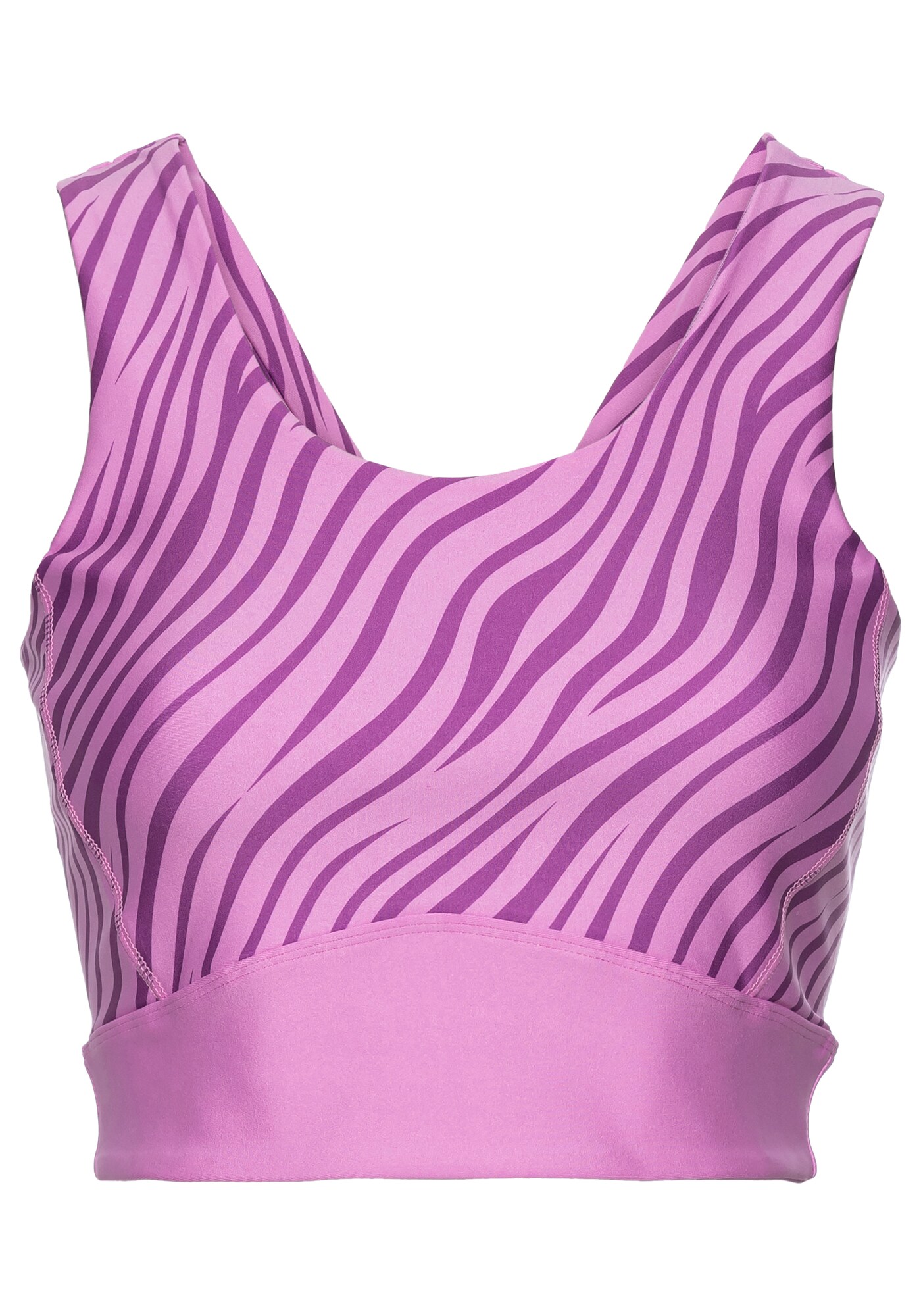 LASCANA ACTIVE Sport top  orchidea / sötétlila akciós termékkép 1