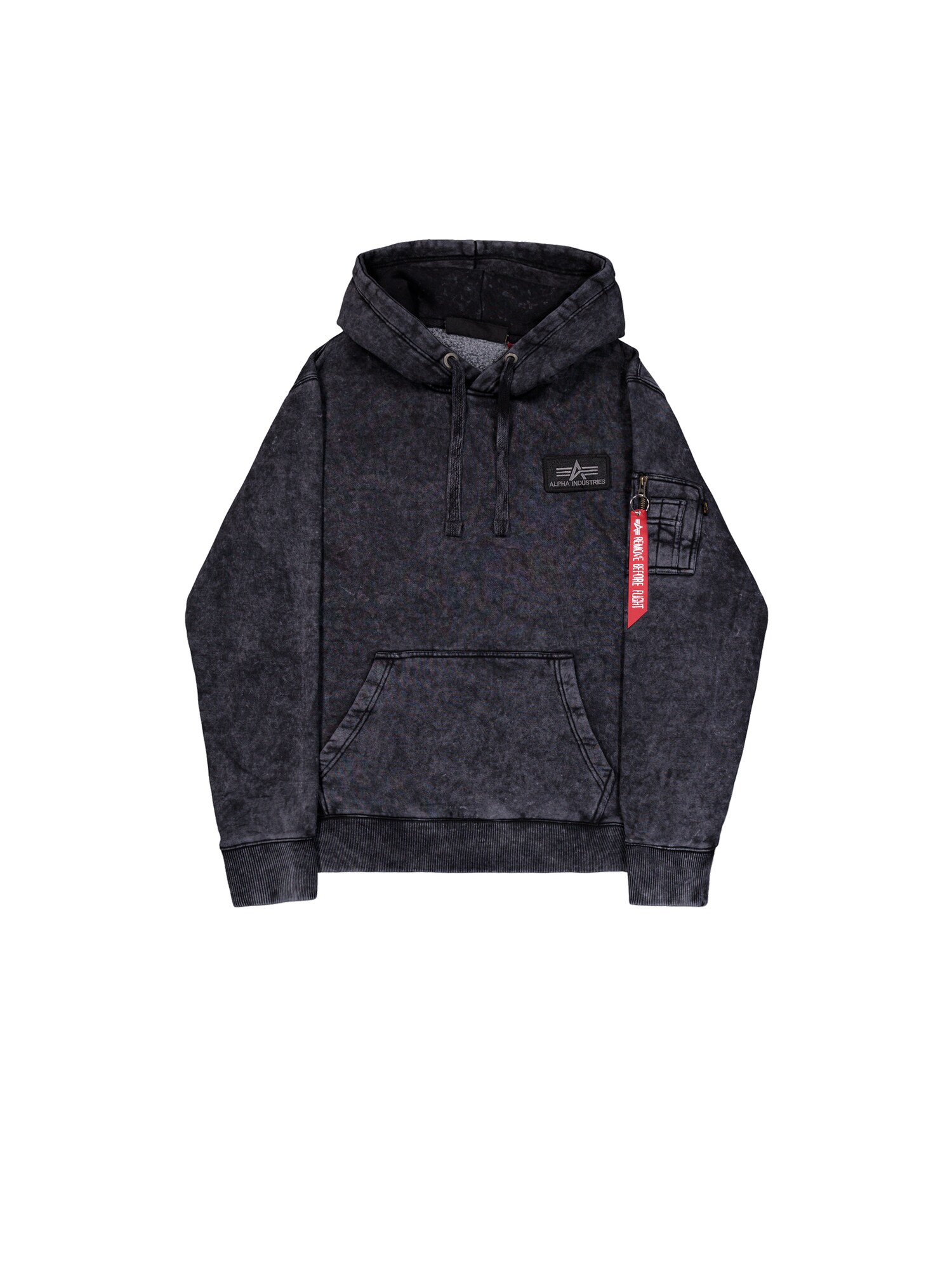 ALPHA INDUSTRIES Majica 'Vintage'  črna