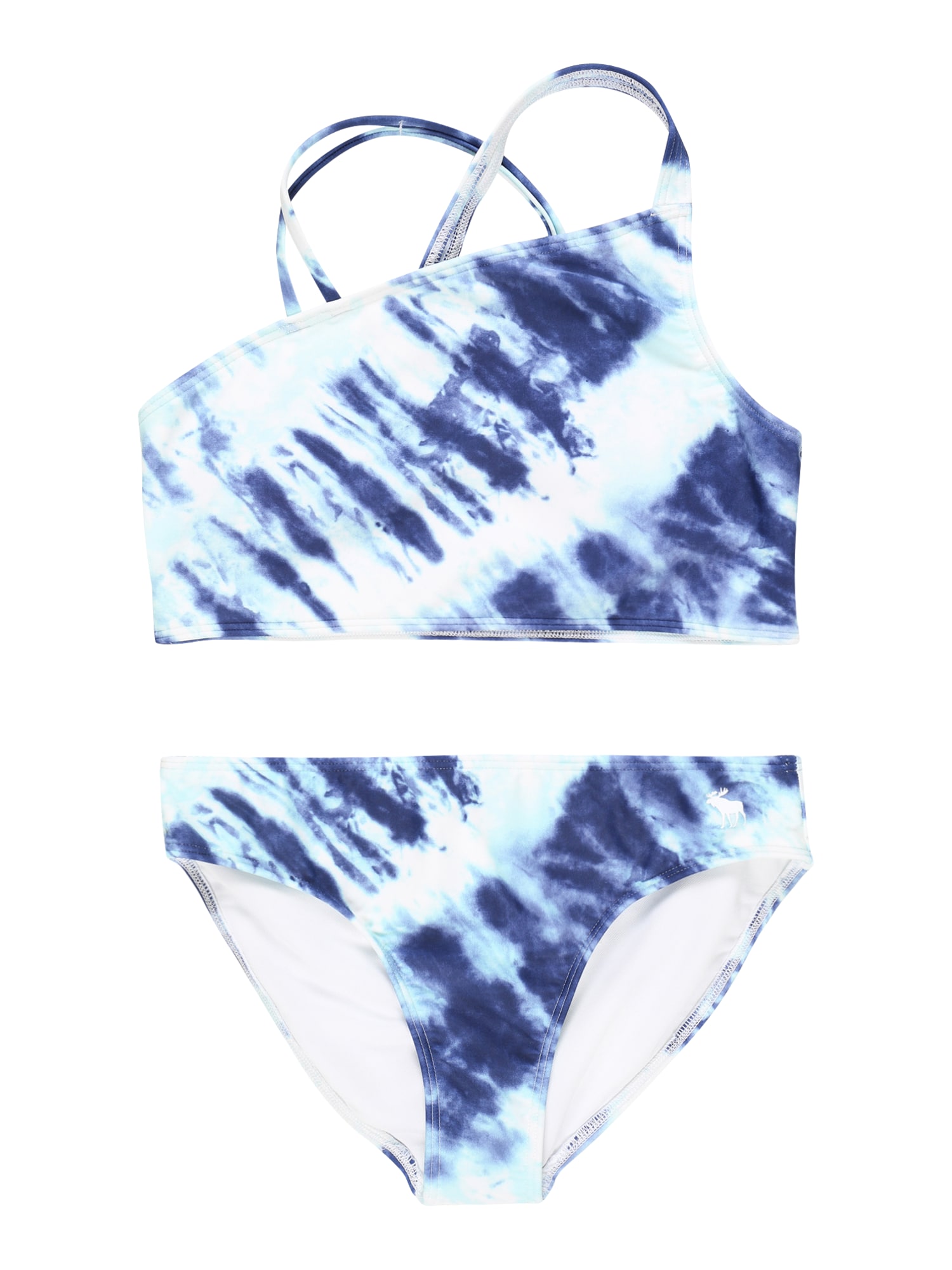 Abercrombie & Fitch Bikinis vandens spalva / tamsiai mėlyna