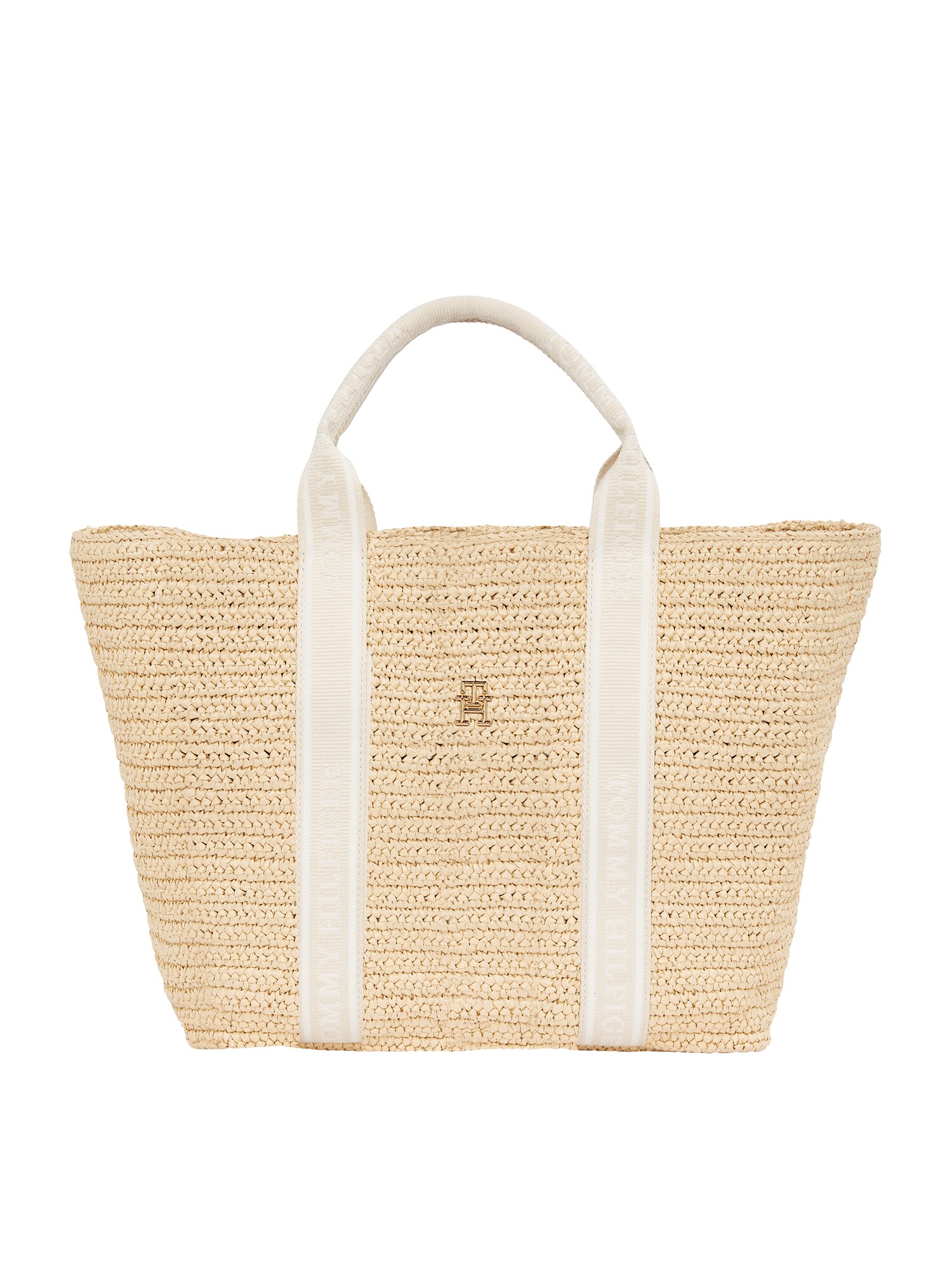 TOMMY HILFIGER Shopper táska 'Spring'  bézs / krém akciós termékkép 1