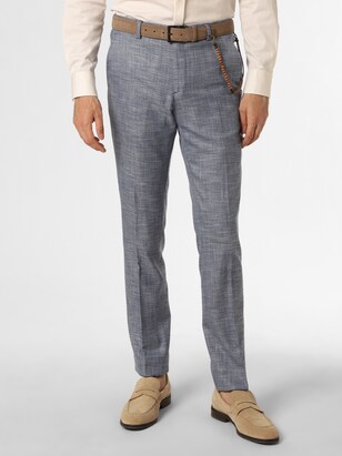 Finshley & Harding Pantalon ‘ Mitch ‘ Blauw