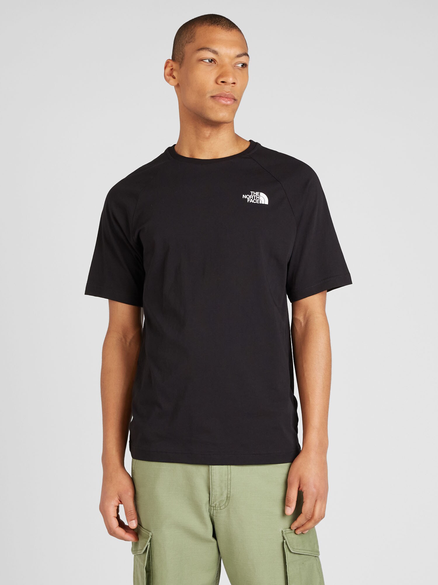 THE NORTH FACE Póló  világoskék / lila / fekete / fehér termék 2. képe